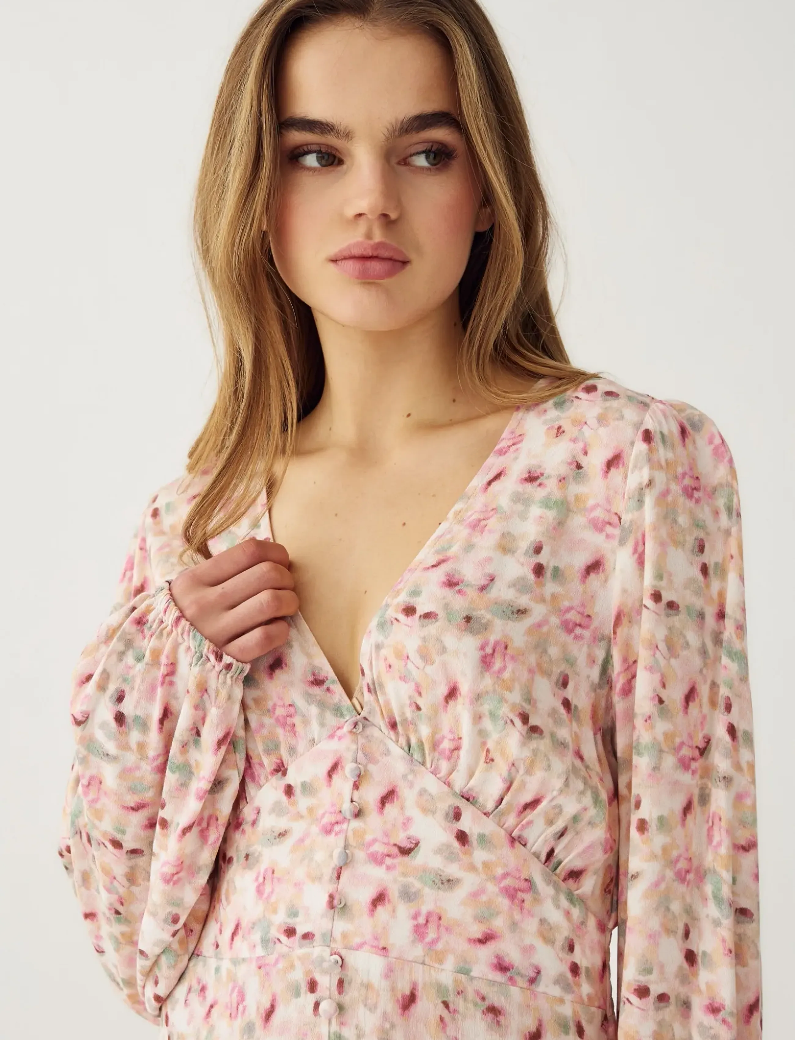 Noella - Lilith Maxi Dress - sommarklänningar - cinthia pink print - 5