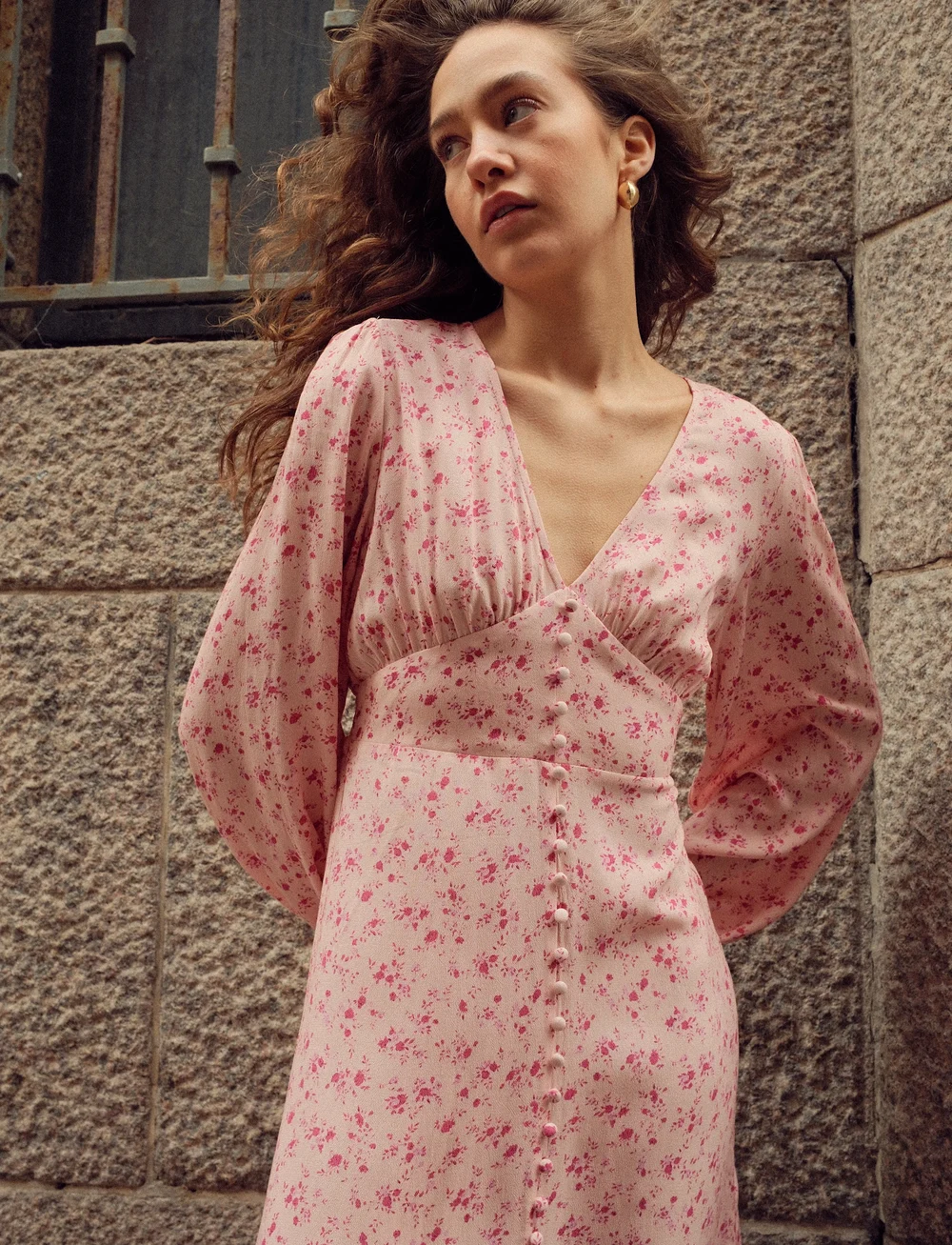 Noella - Lilith Maxi Dress - sommerkleider - cheryl pink print - 4