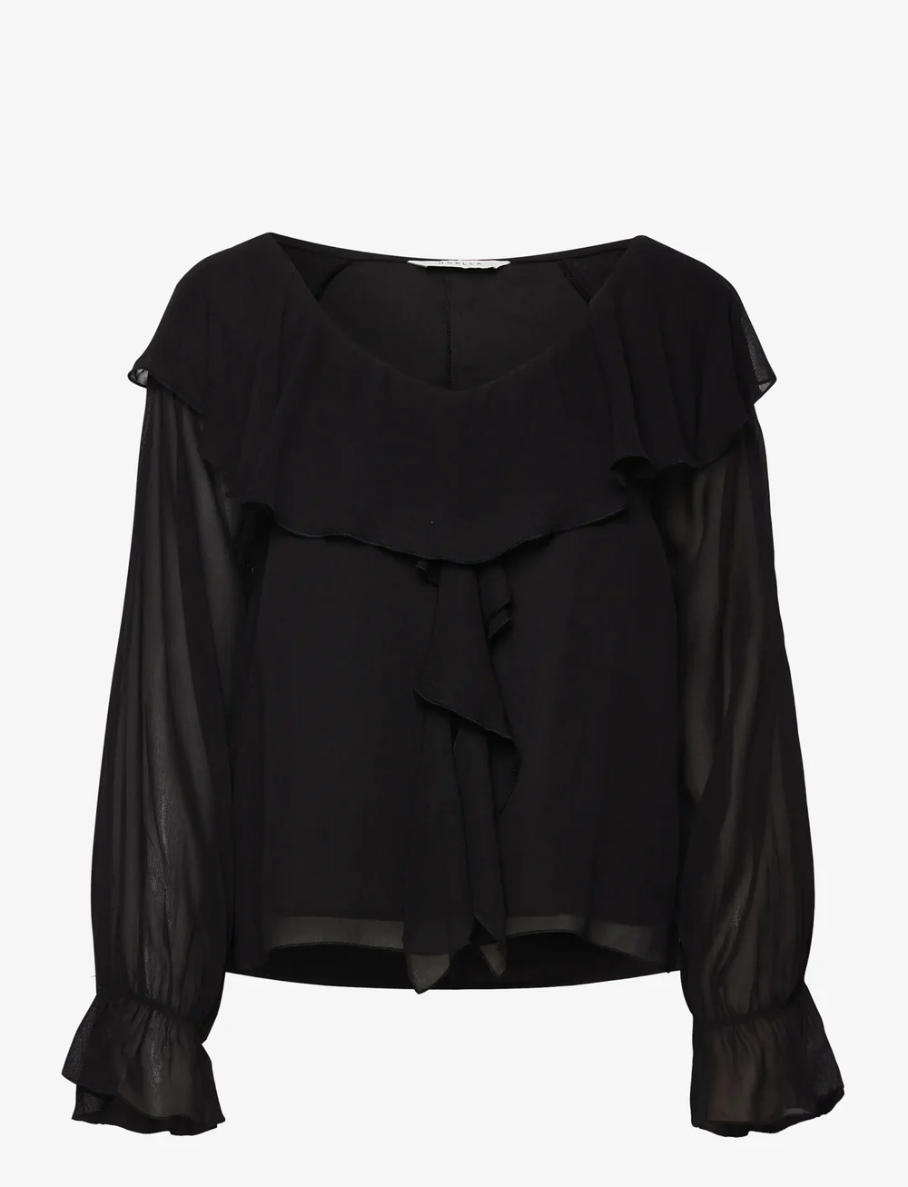 Noella - Leiana Blouse - langærmede bluser - black - 0