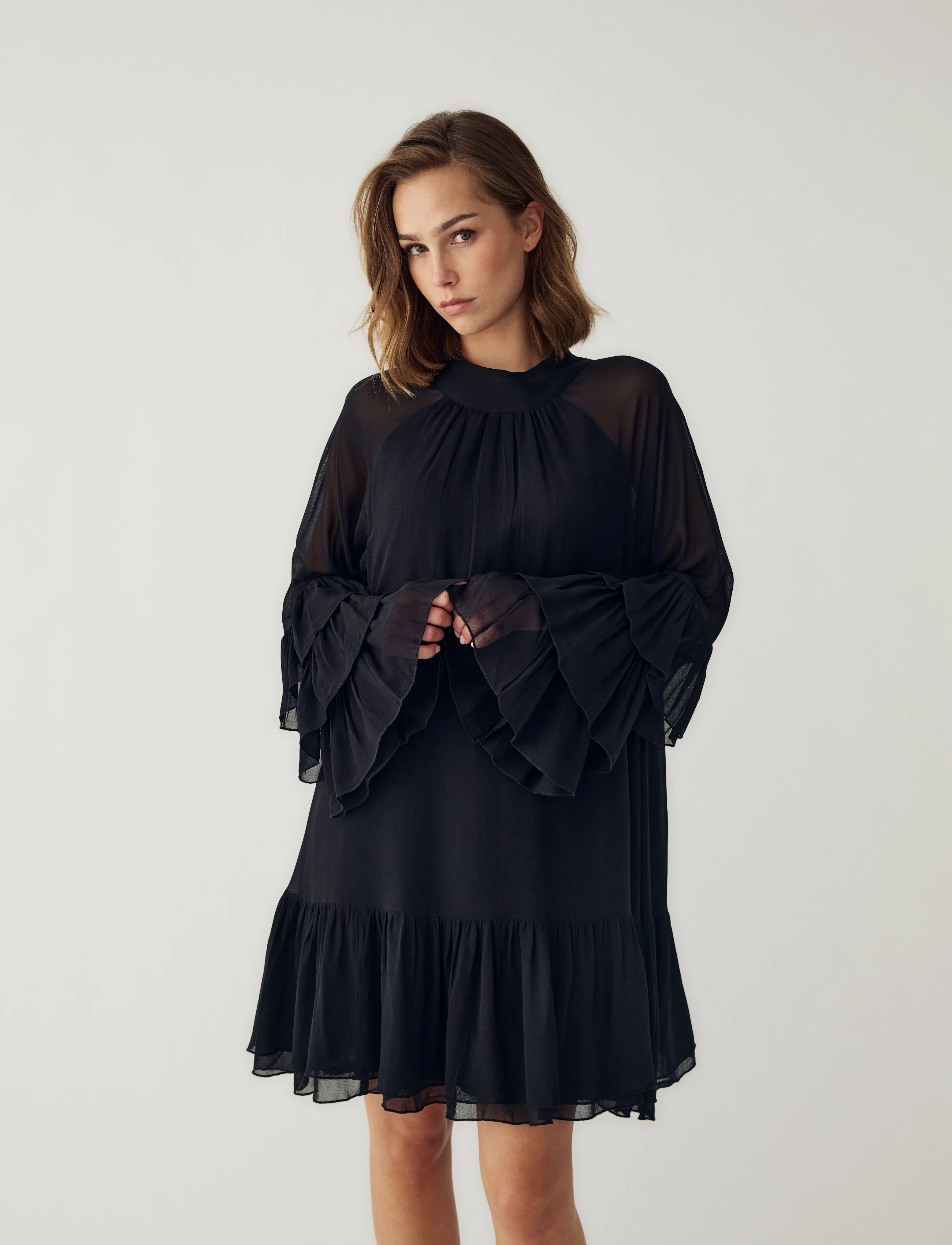 Noella Lavanna Dress, S, Black, Kjoler > Kort Kjole, Dame