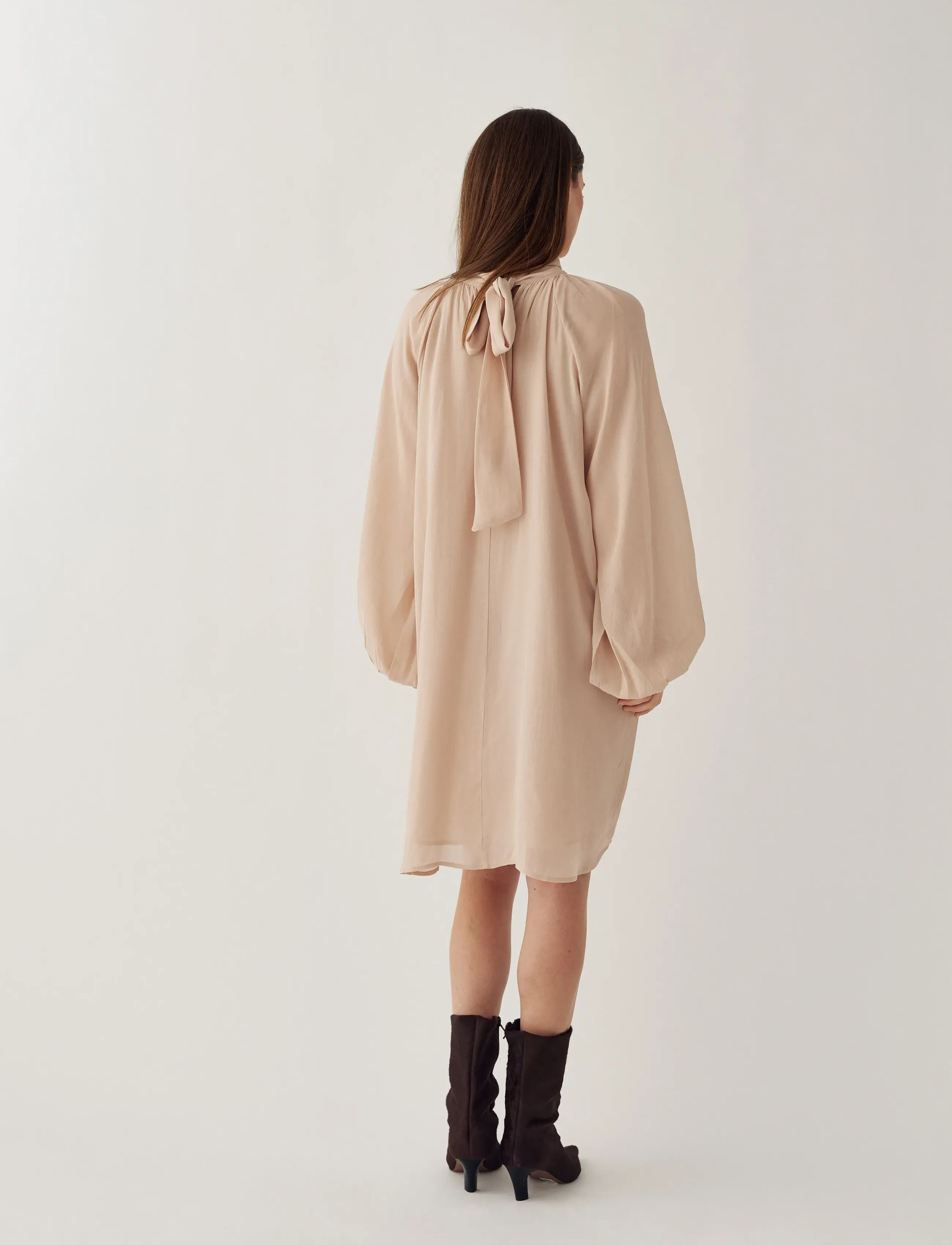 Noella - N-Lorenia Dress - sommarklänningar - blush pink - 3