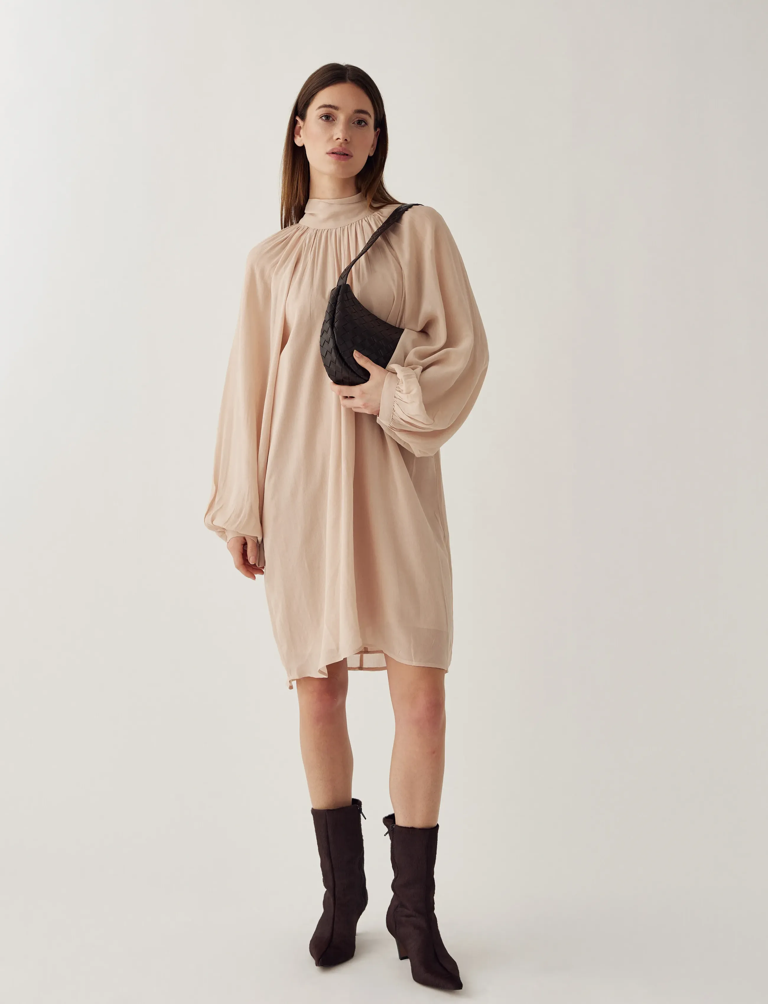 Noella - N-Lorenia Dress - sommarklänningar - blush pink - 4
