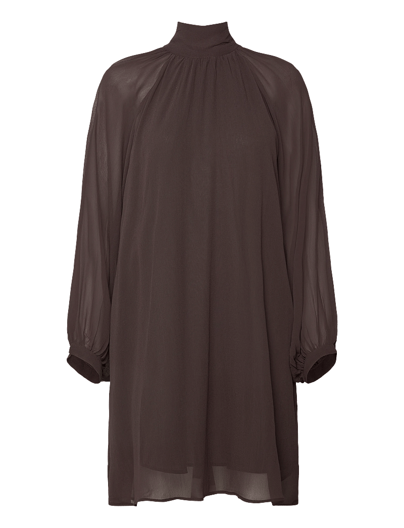 Noella - N-Lorenia Dress - sommerkleider - chocolate - 0
