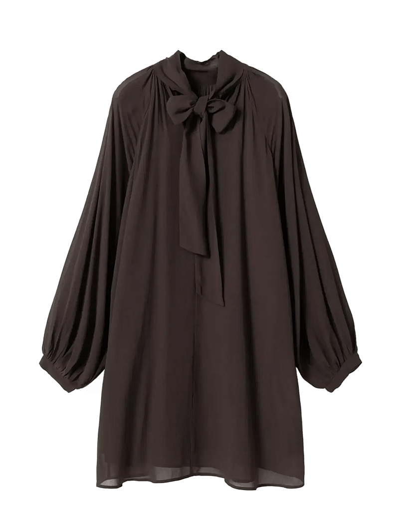 Noella - N-Lorenia Dress - sommerkleider - chocolate - 2