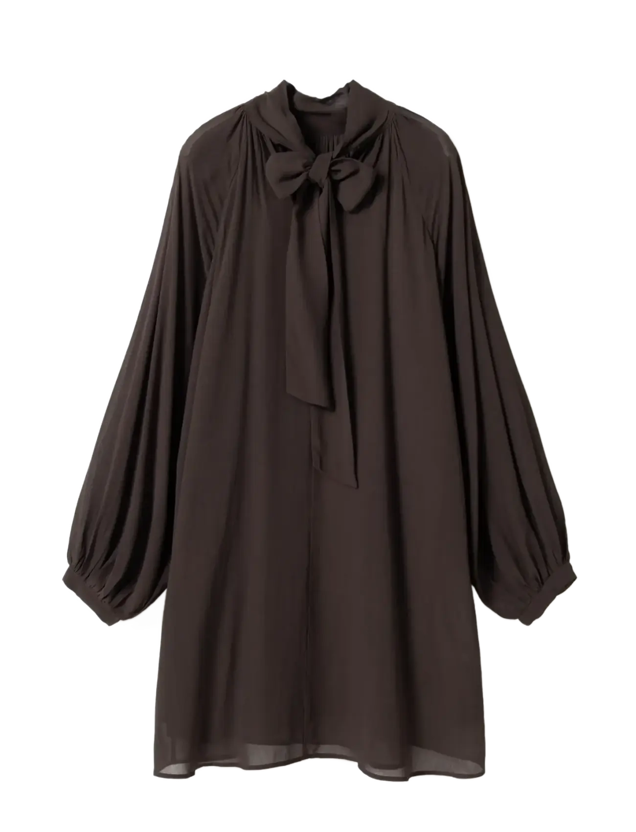 Noella - N-Lorenia Dress - sukienki letnie - chocolate - 2