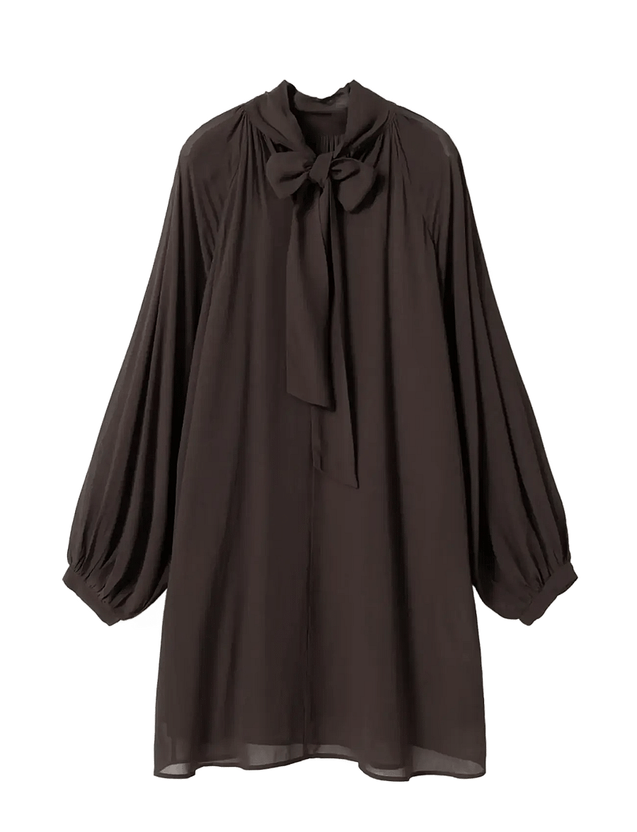 Noella - N-Lorenia Dress - sommerkleider - chocolate - 2