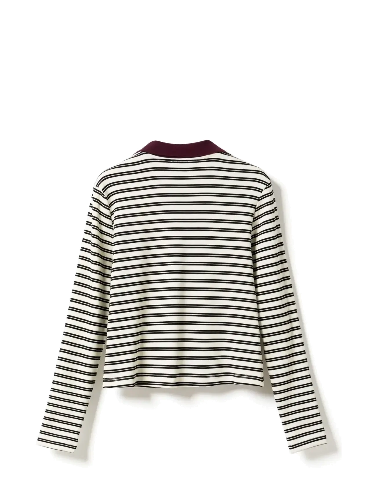 Noella - Luane Top - topi ar garām piedurknēm - caryll black stripe - 3