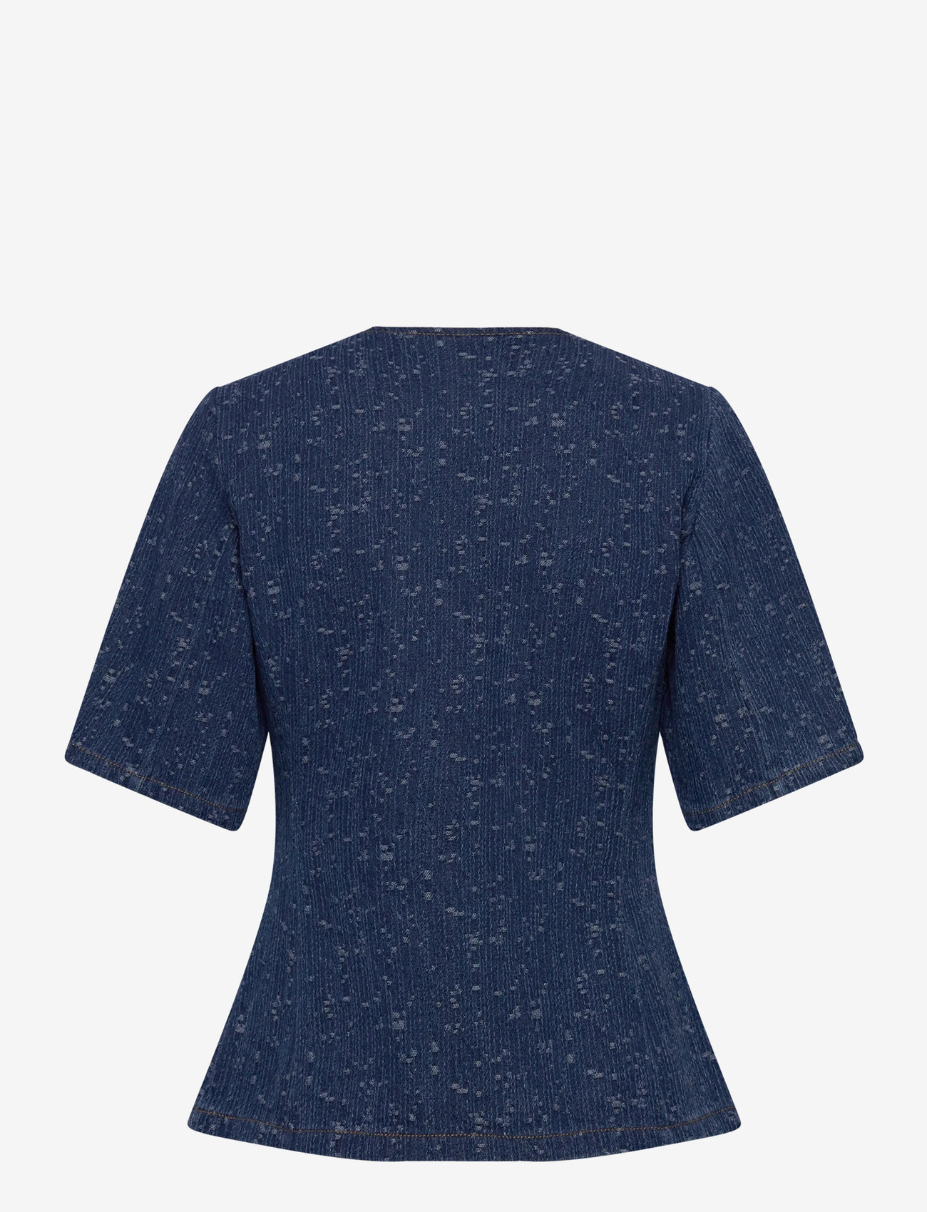 Noella - Kasundra Blazer - kortärmade blusar - blue wash - 2