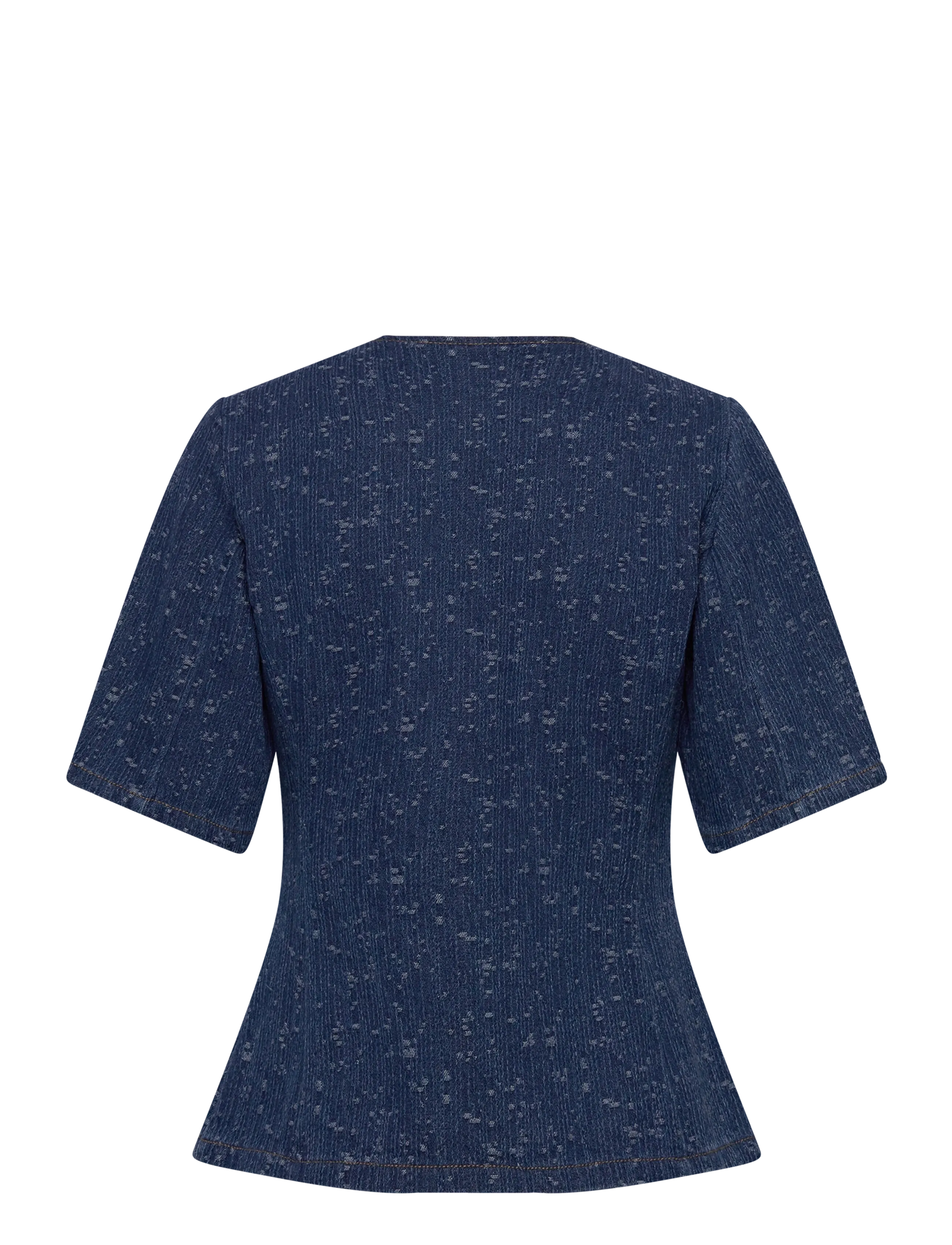 Noella - Kasundra Blazer - kortærmede bluser - blue wash - 2