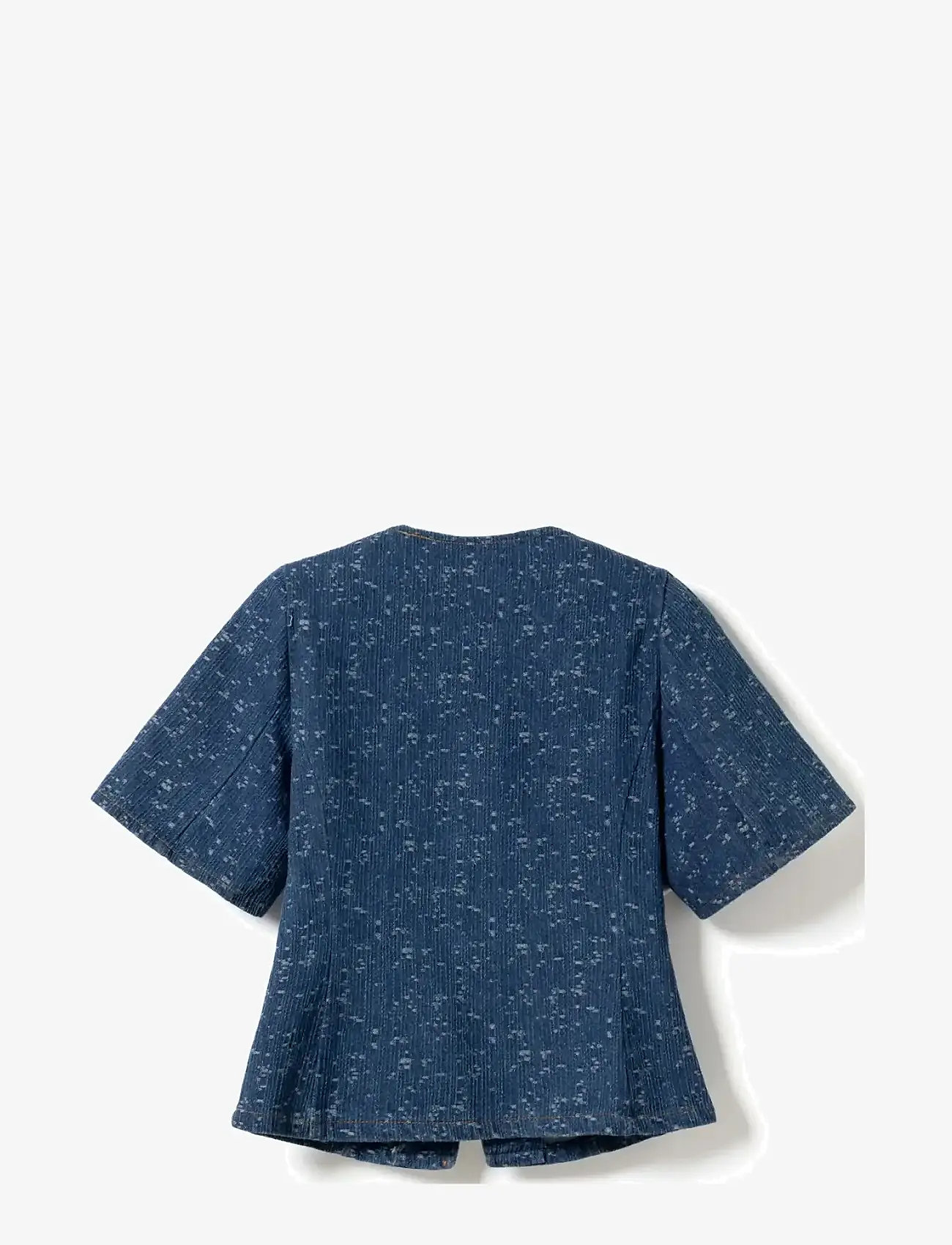 Noella - Kasundra Blazer - kortärmade blusar - blue wash - 3