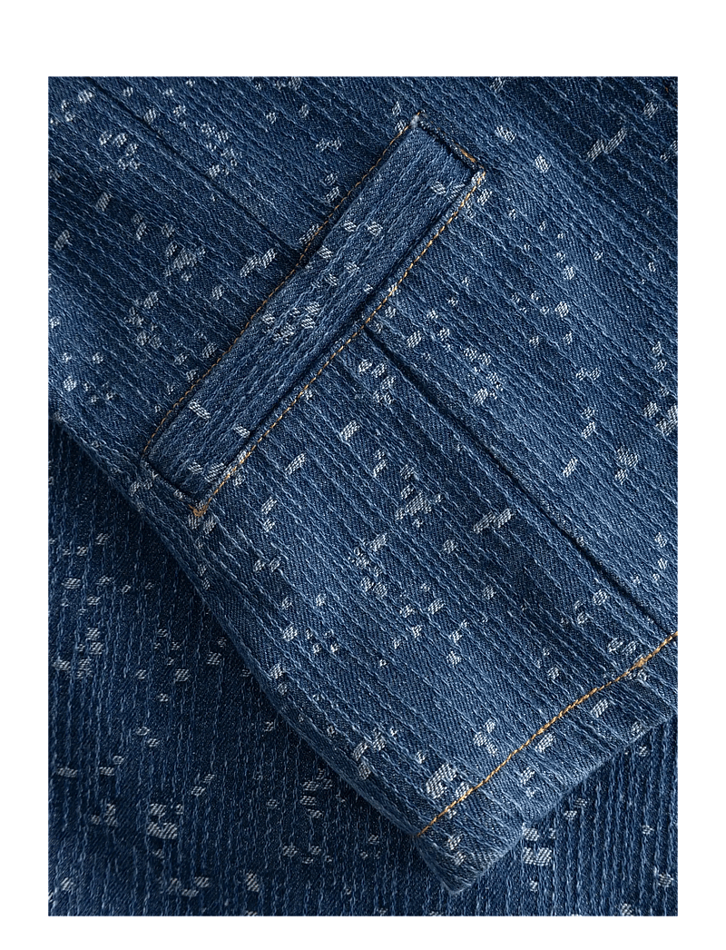 Noella - Kasundra Blazer - kortärmade blusar - blue wash - 4