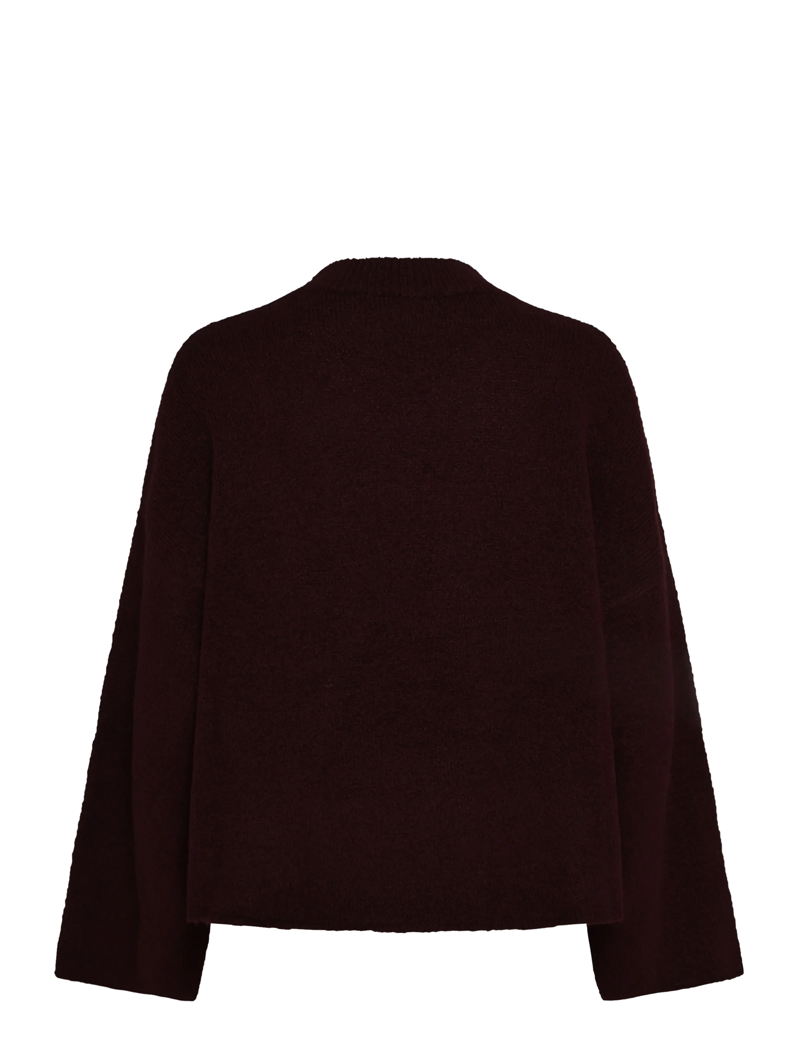 Noella - Lynzey Knit - striktrøjer - wine - 2