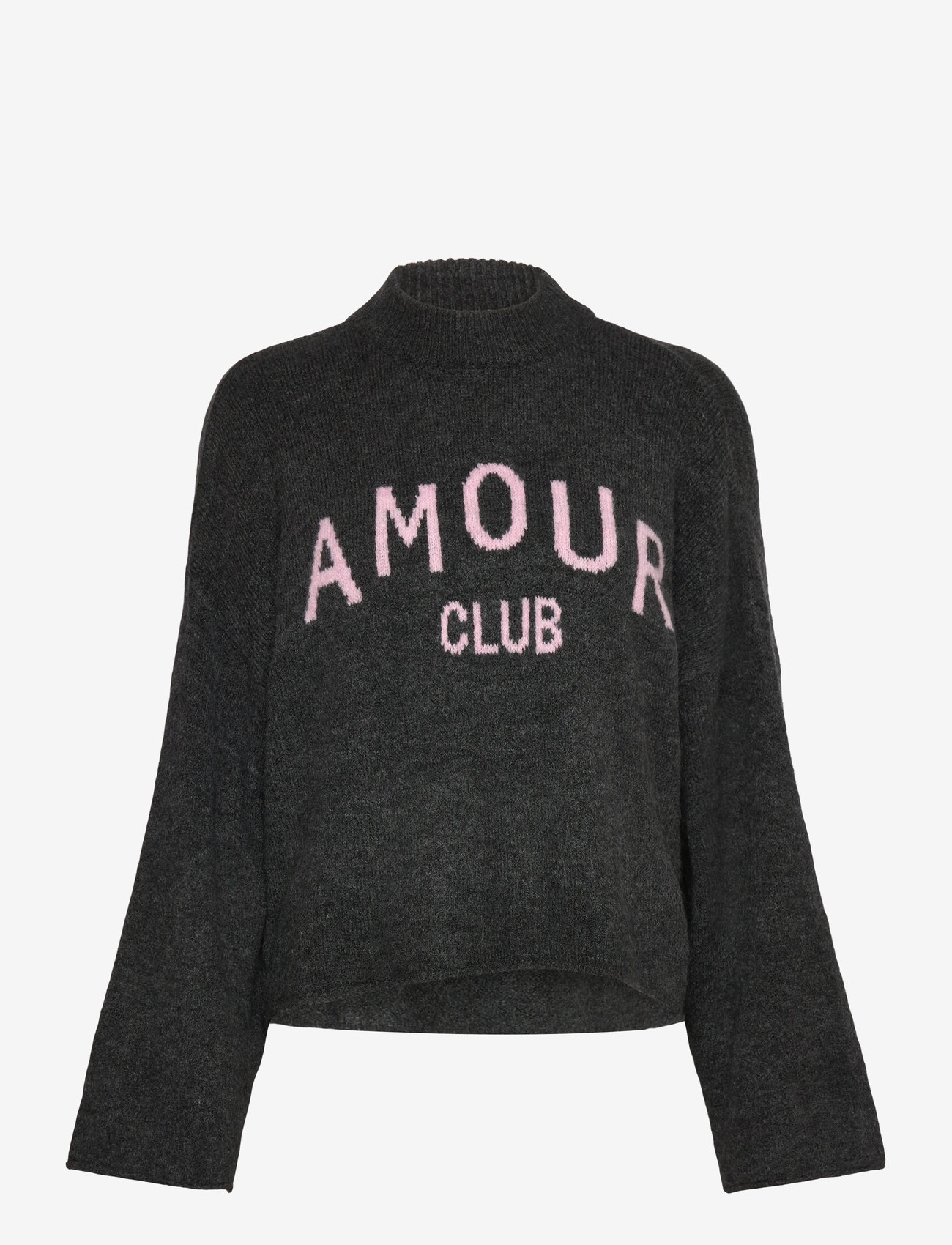 Noella - Amour Club Knit - pullover - charcoal mel. - 0