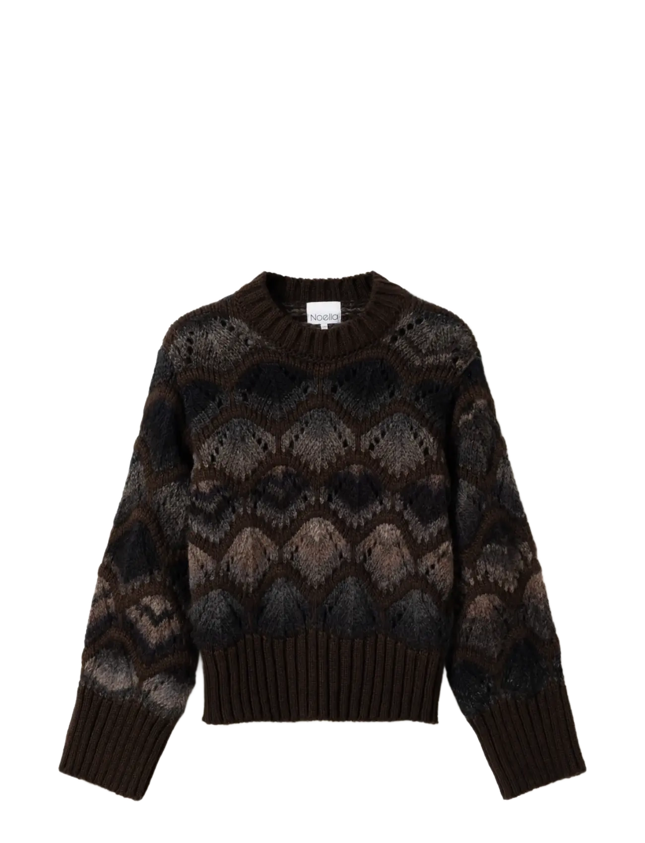 Noella Latanna Knit - Strickmode - BROWN MULTI / brown