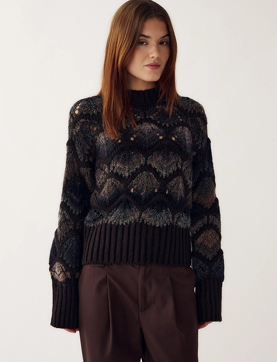 Noella - Latanna Knit - brown multi - 0