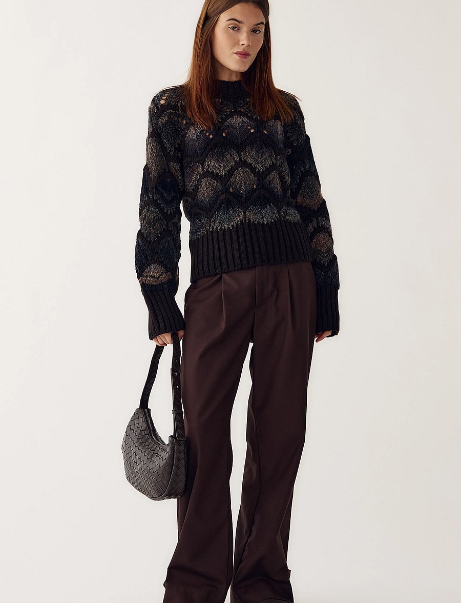Noella - Latanna Knit - brown multi - 5