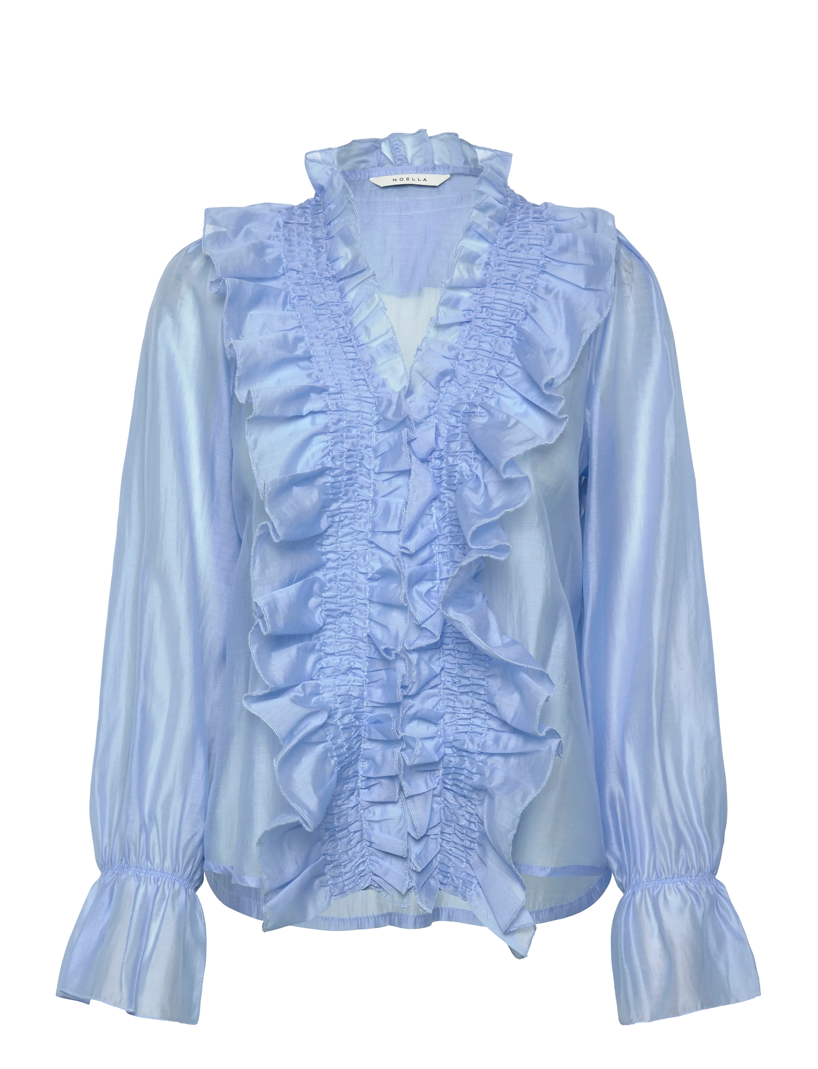 Noella N-Myrtia Blouse - Clothing - AIR BLUE / blue