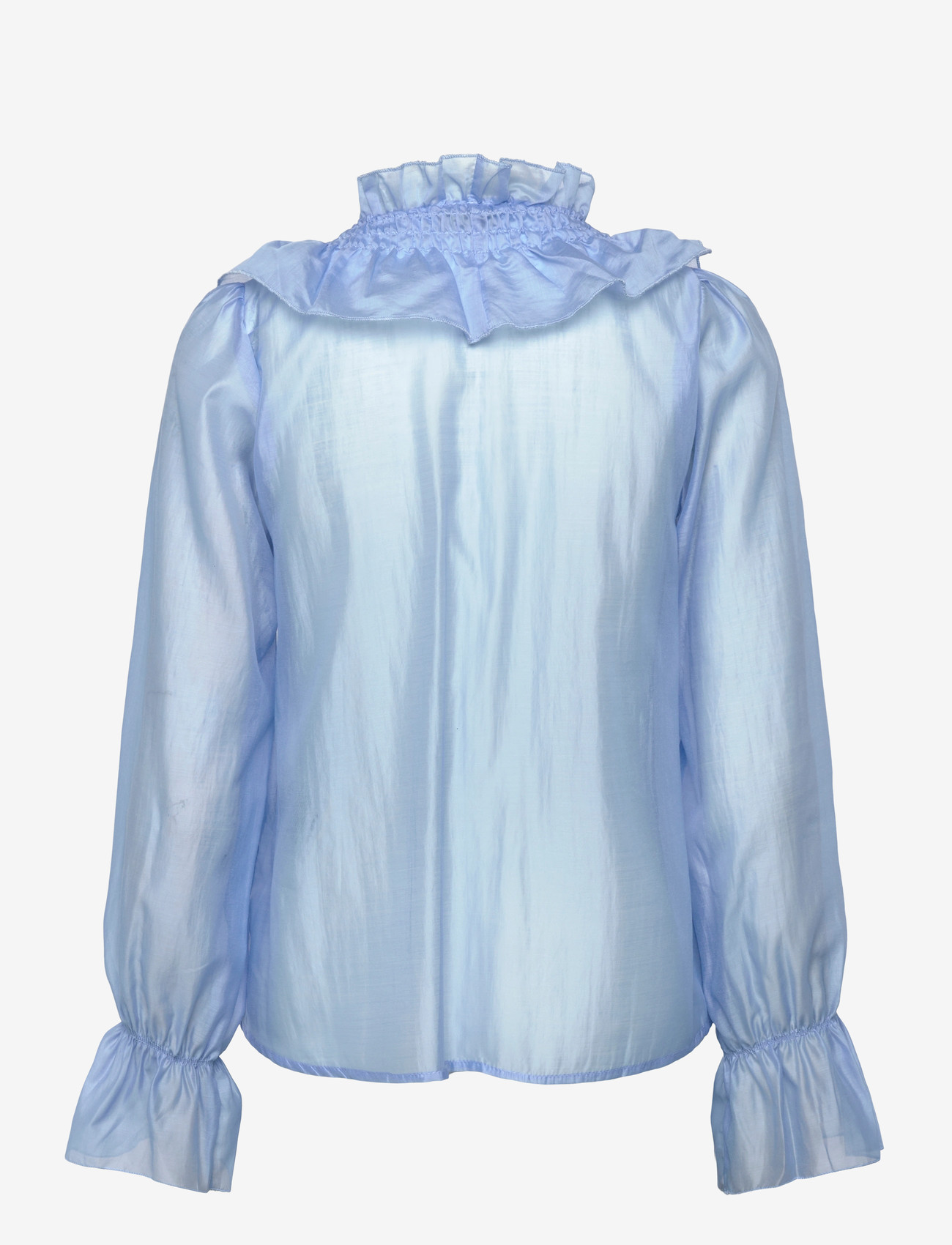 Noella - N-Myrtia Blouse - long sleeved blouses - air blue - 1