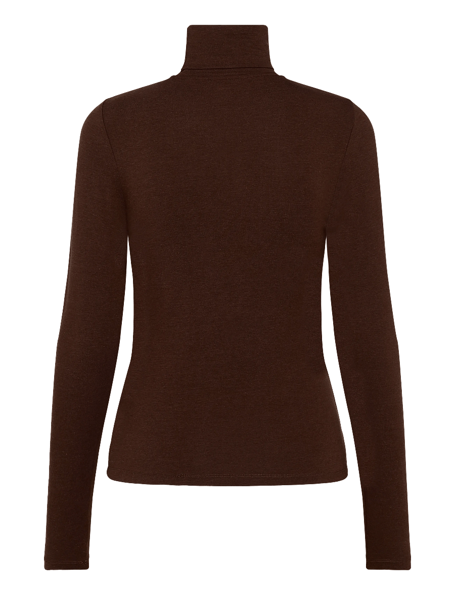 Noella - Libinette Top - rollkragenpullover - chocolate - 2