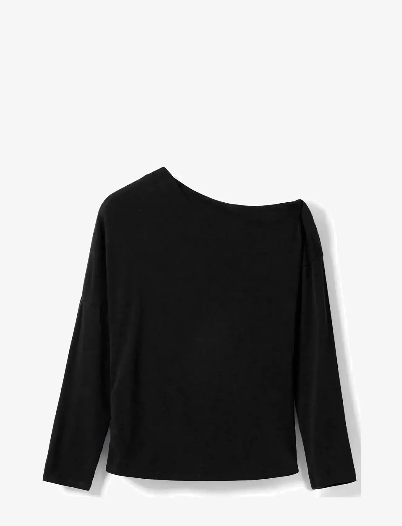 Noella - Lanna Top - höstkläder - black - 2