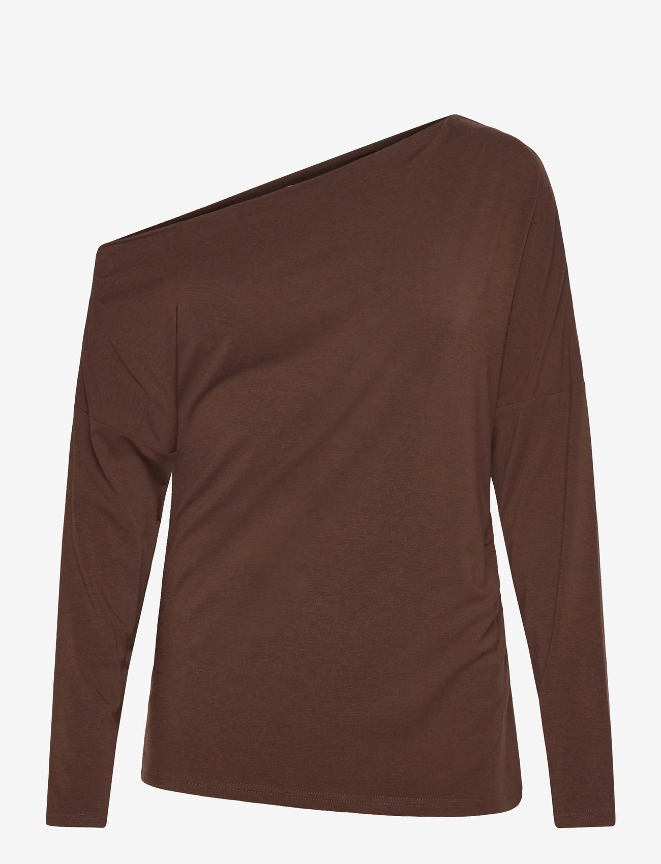 Noella - Lanna Top - höstkläder - chocolate - 0