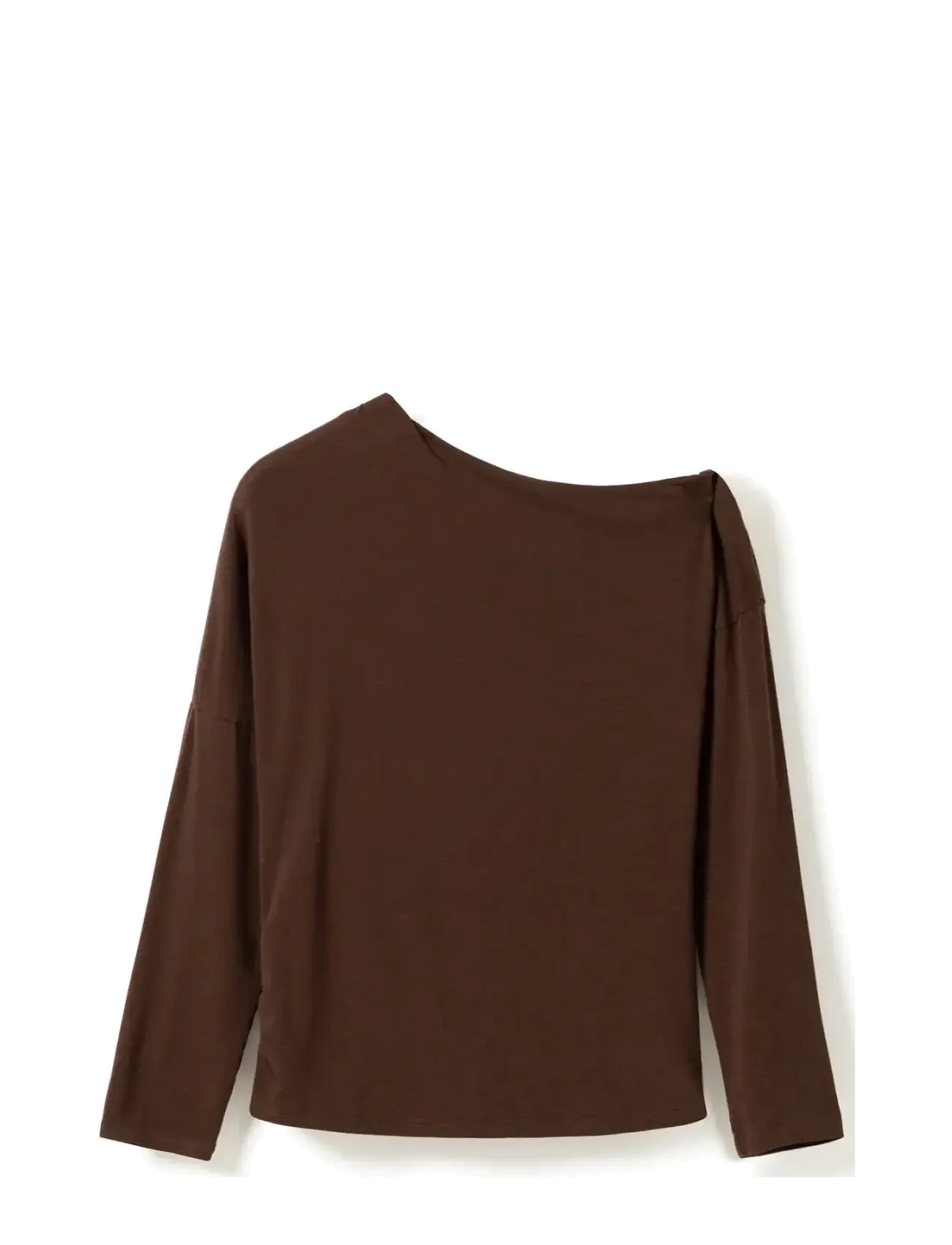 Noella - Lanna Top - långärmade toppar - chocolate - 2