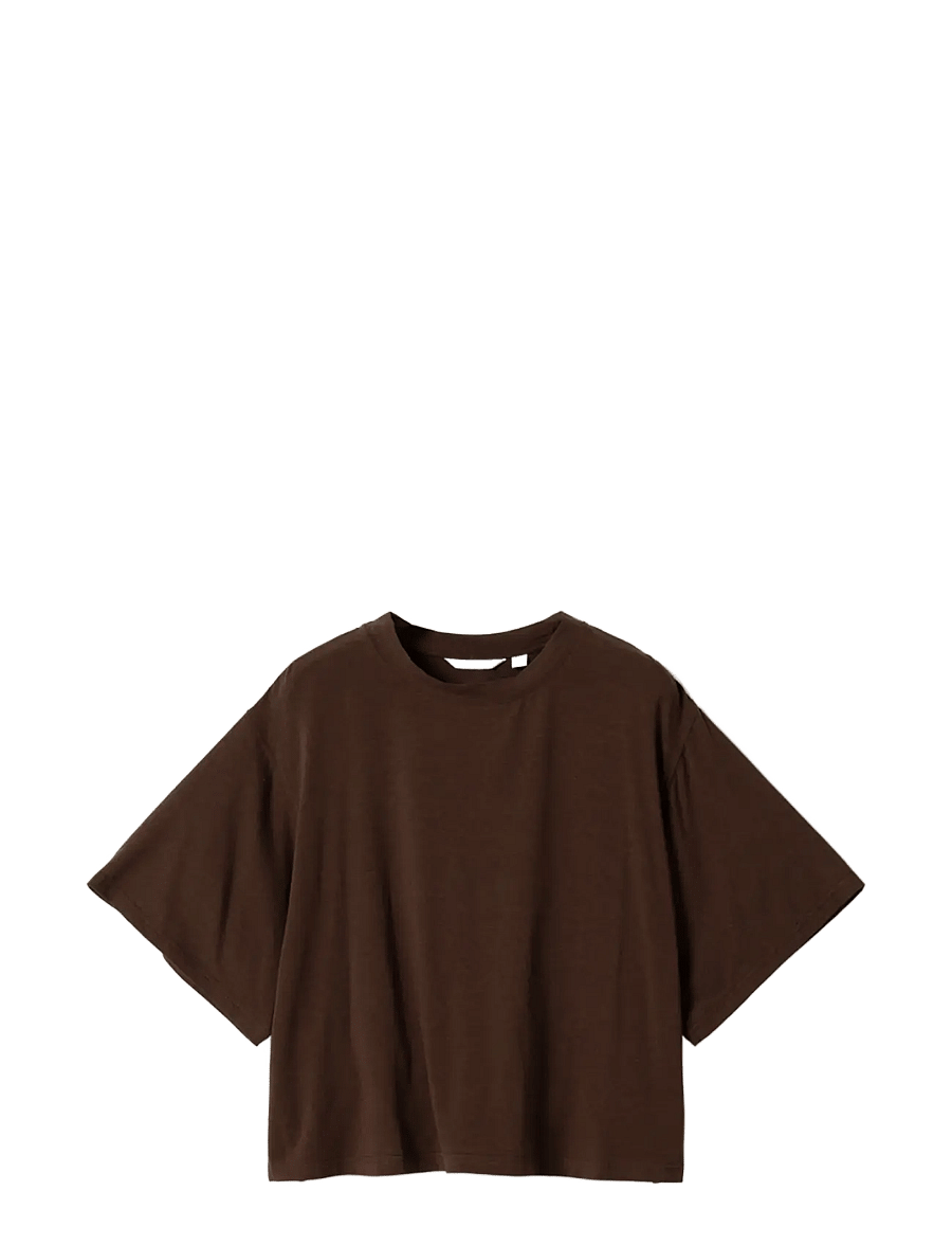 Noella - N-Maple T-shirt - t-shirts - chocolate - 1