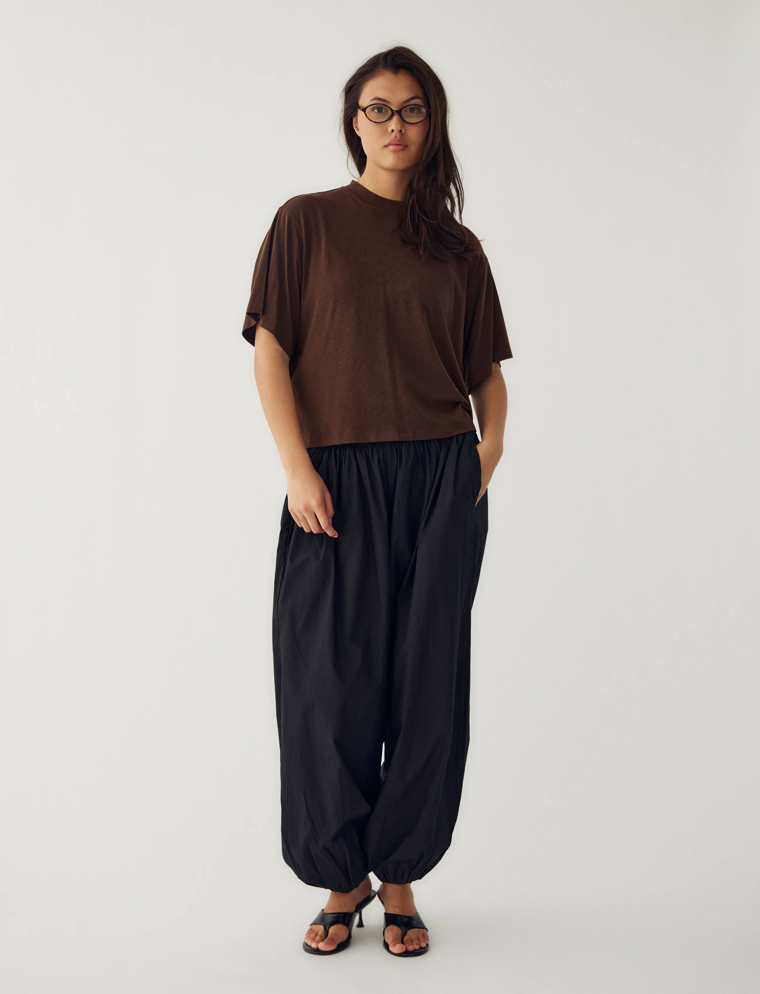 Noella - N-Maple T-shirt - t-shirts - chocolate - 3