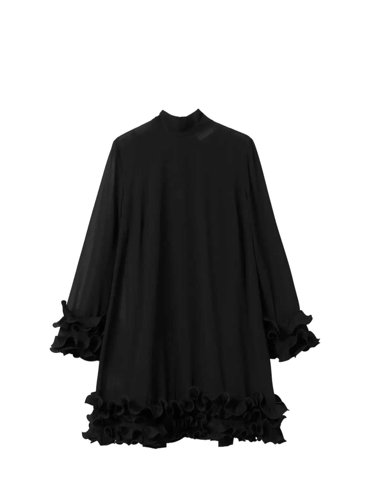 Noella Latania Dress - Kleider - BLACK / black
