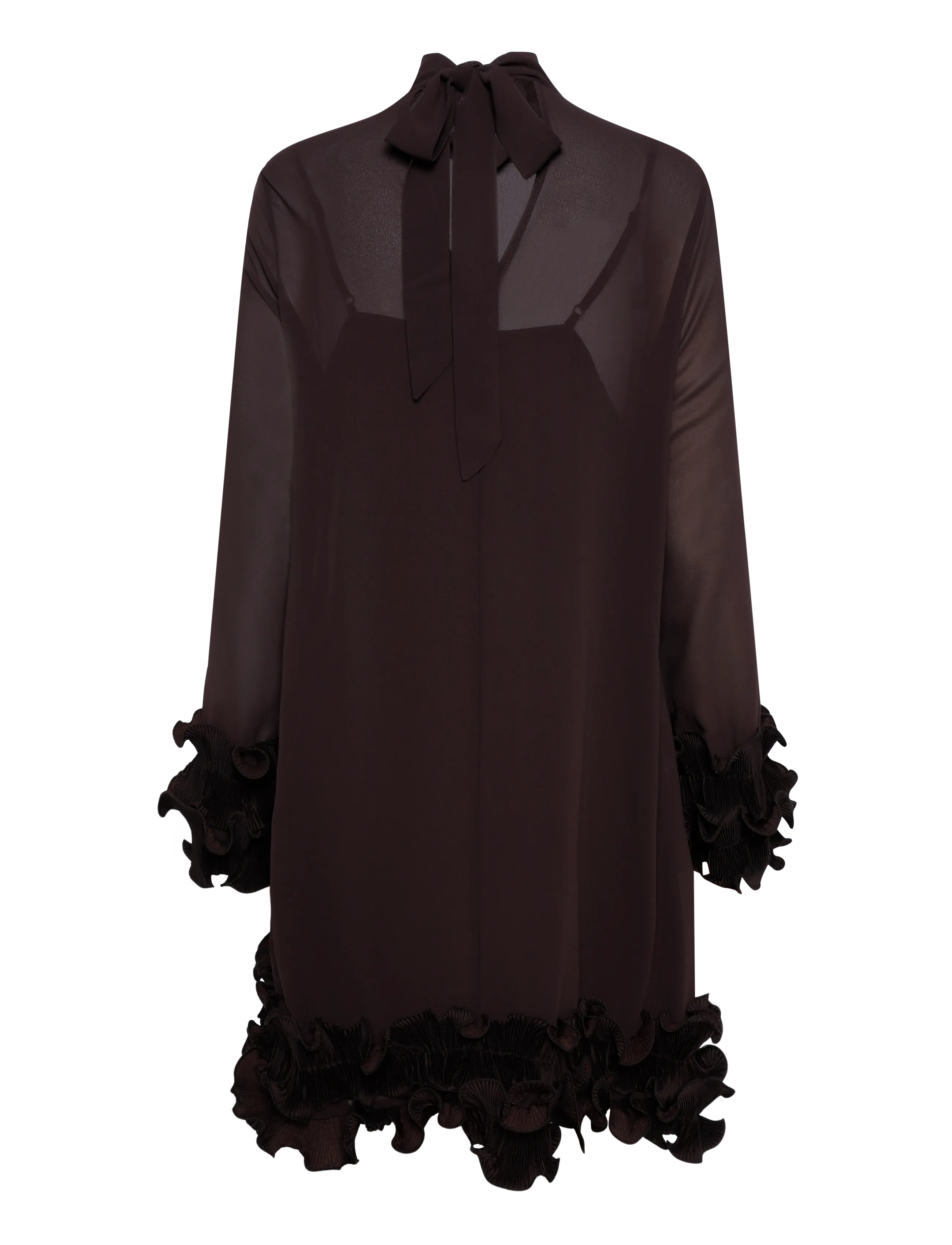 Noella - Latania Dress - korta klänningar - chocolate - 2