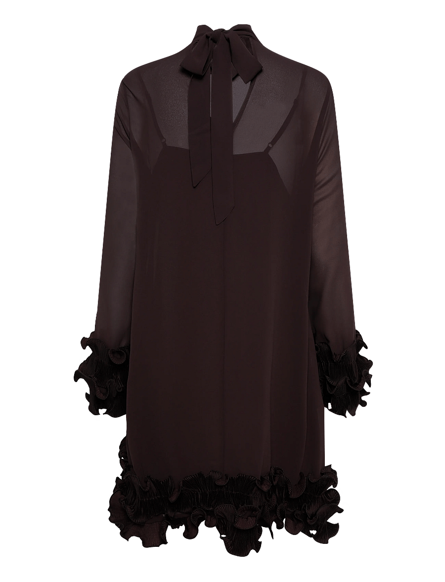 Noella - Latania Dress - korte kjoler - chocolate - 2