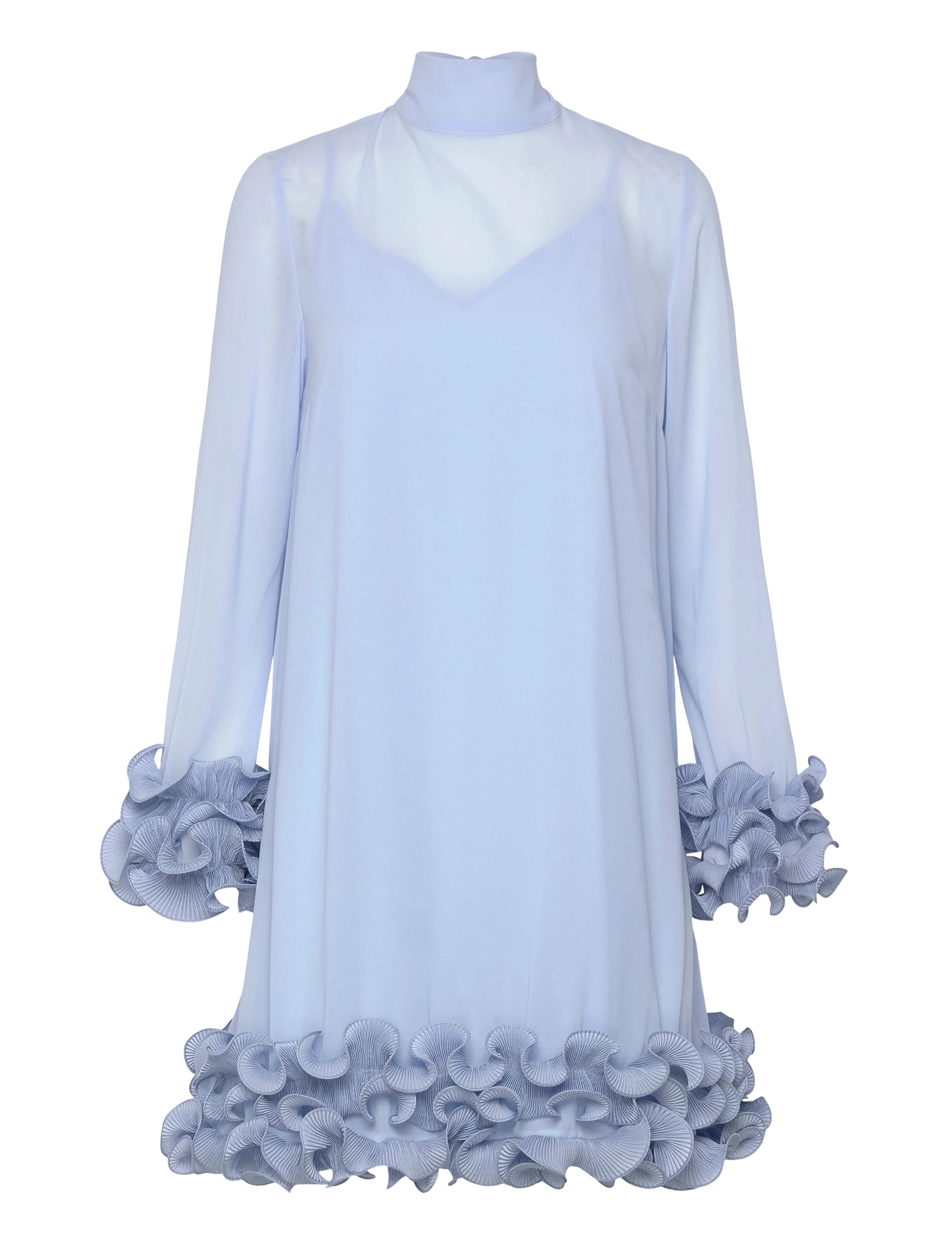 Noella Latania Dress - Kurze Kleider - SKY BLUE / blue
