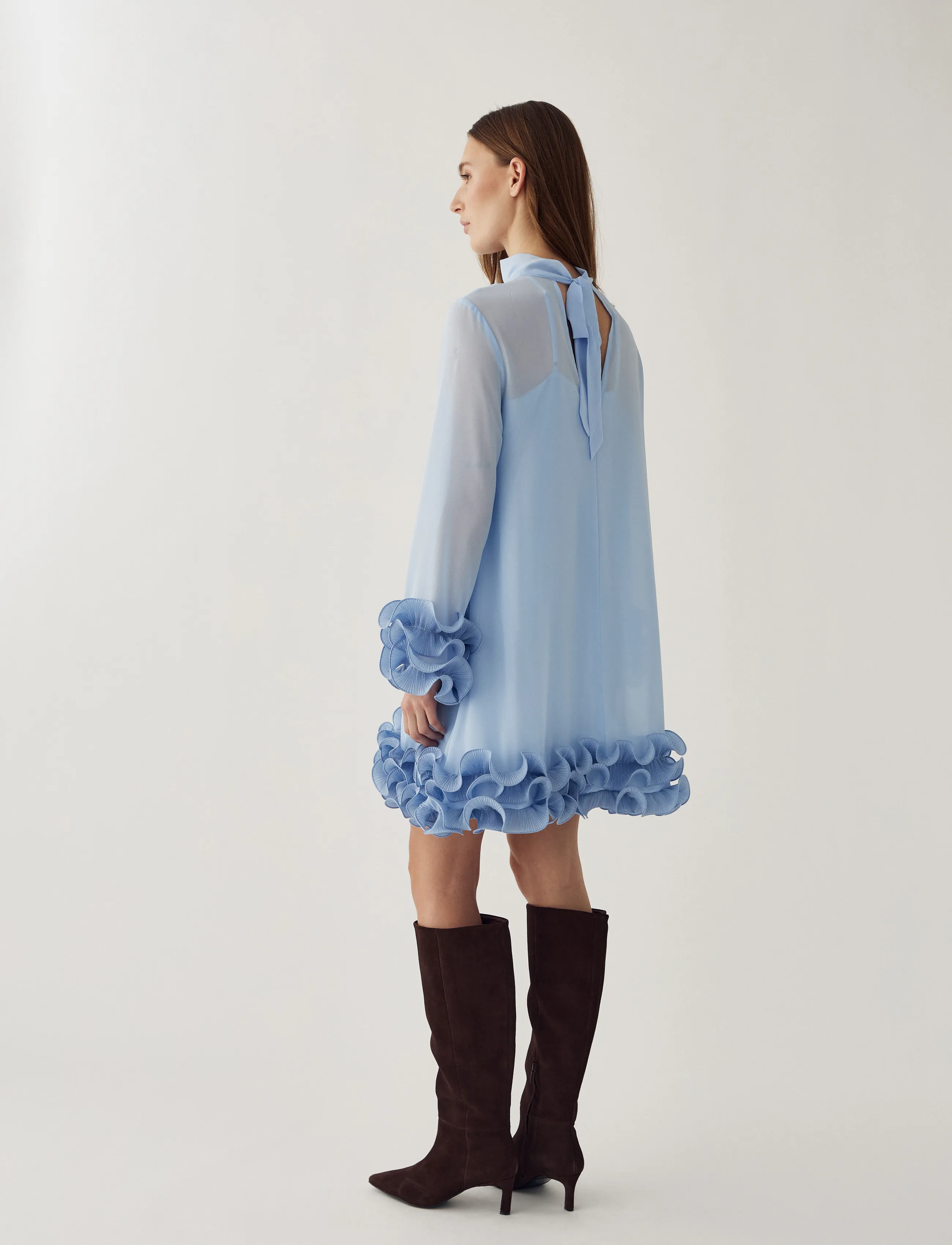 Noella - Latania Dress - korta klänningar - sky blue - 3