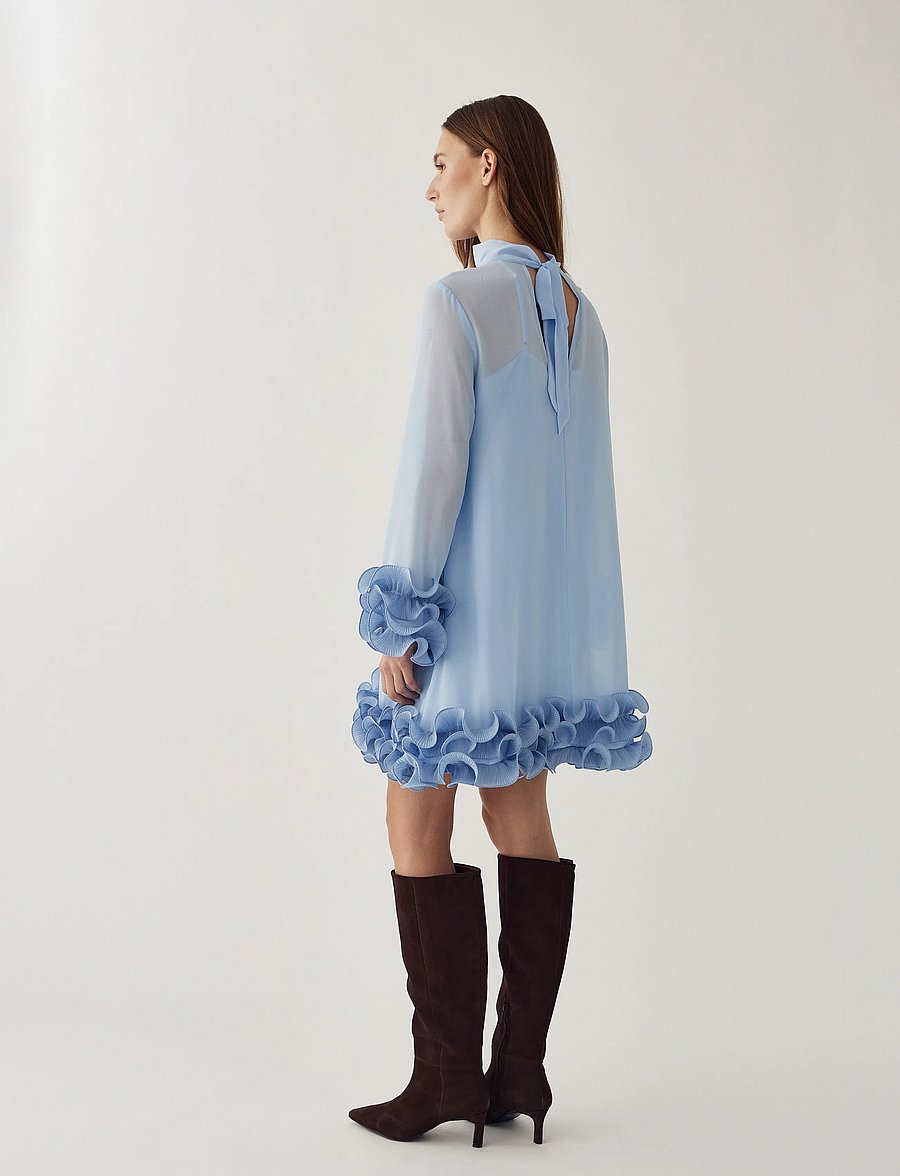 Noella - Latania Dress - short dresses - sky blue - 3