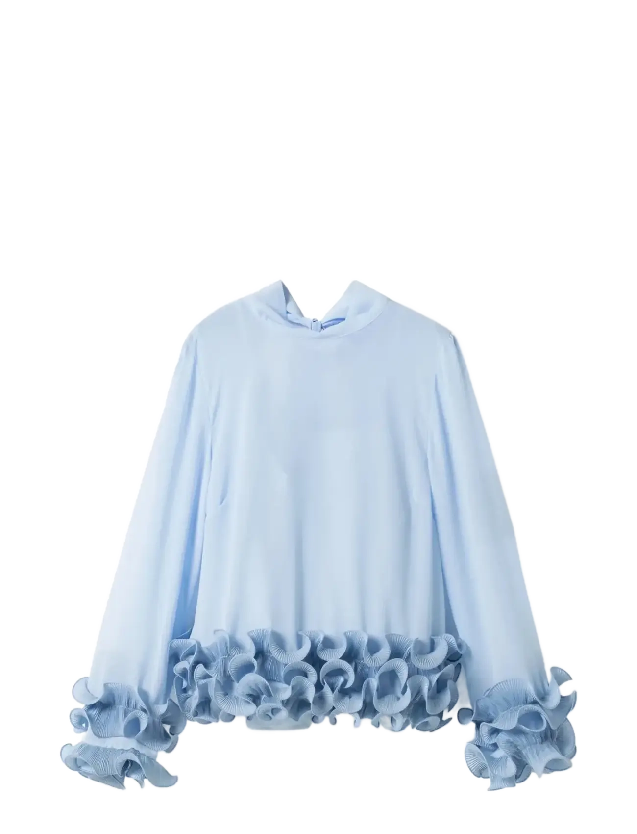 Noella N-Latanietta Blouse, M, Blue, Bluser > Langærmede, Dame