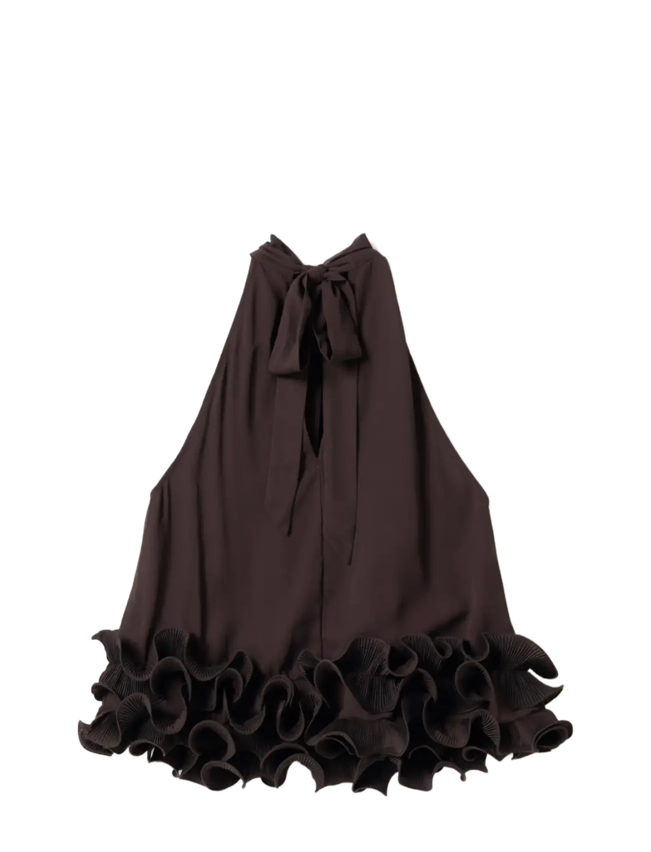 Noella - N-Marjolaine Blouse - varrukateta pluusid - chocolate - 2