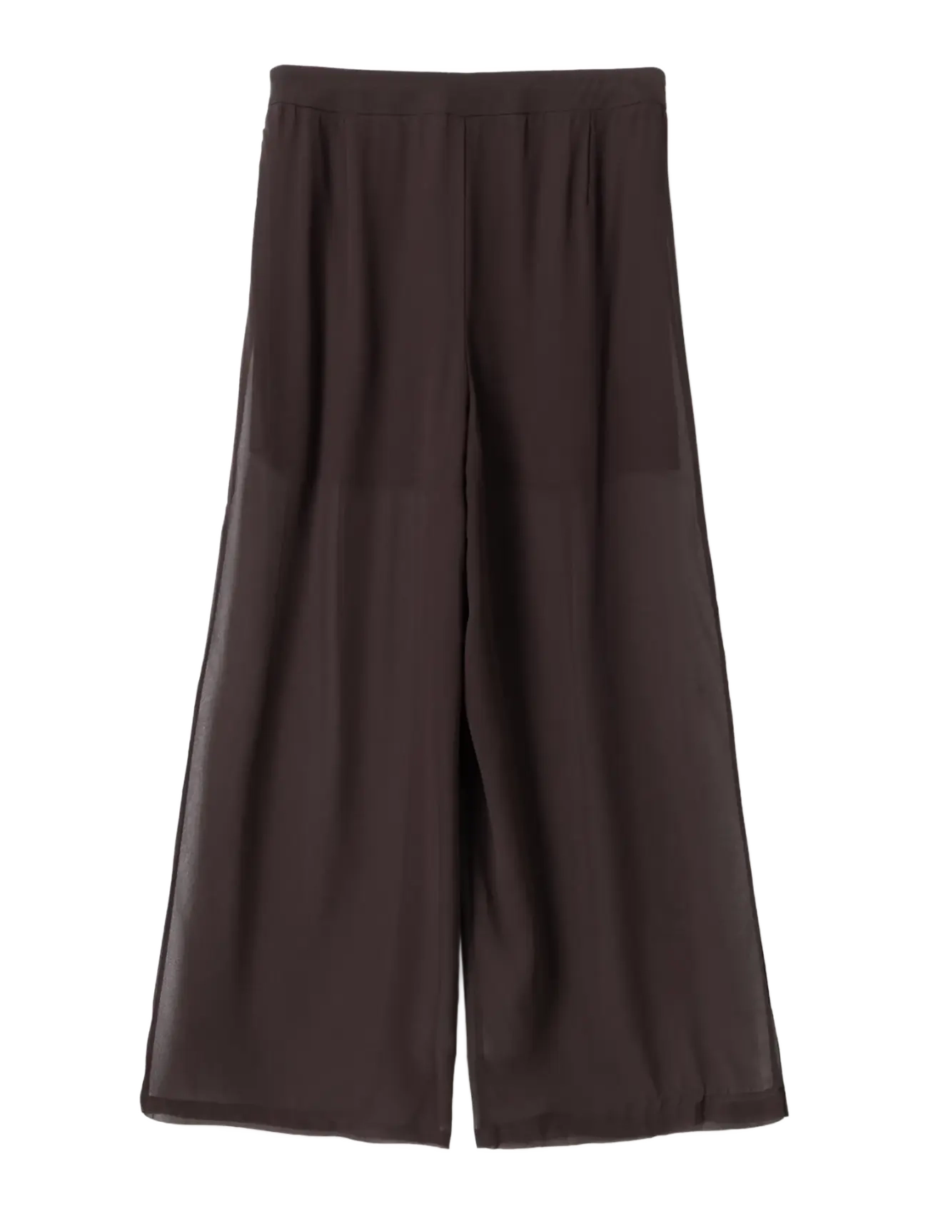 Noella - N-Marceen Pants - laia säärega püksid - chocolate - 2