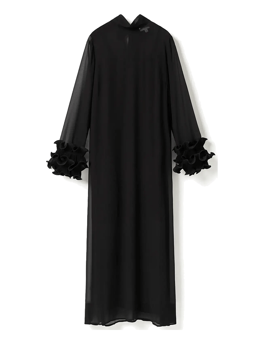 Noella - N-Latania Long Dress - cocktailkjoler - black - 1