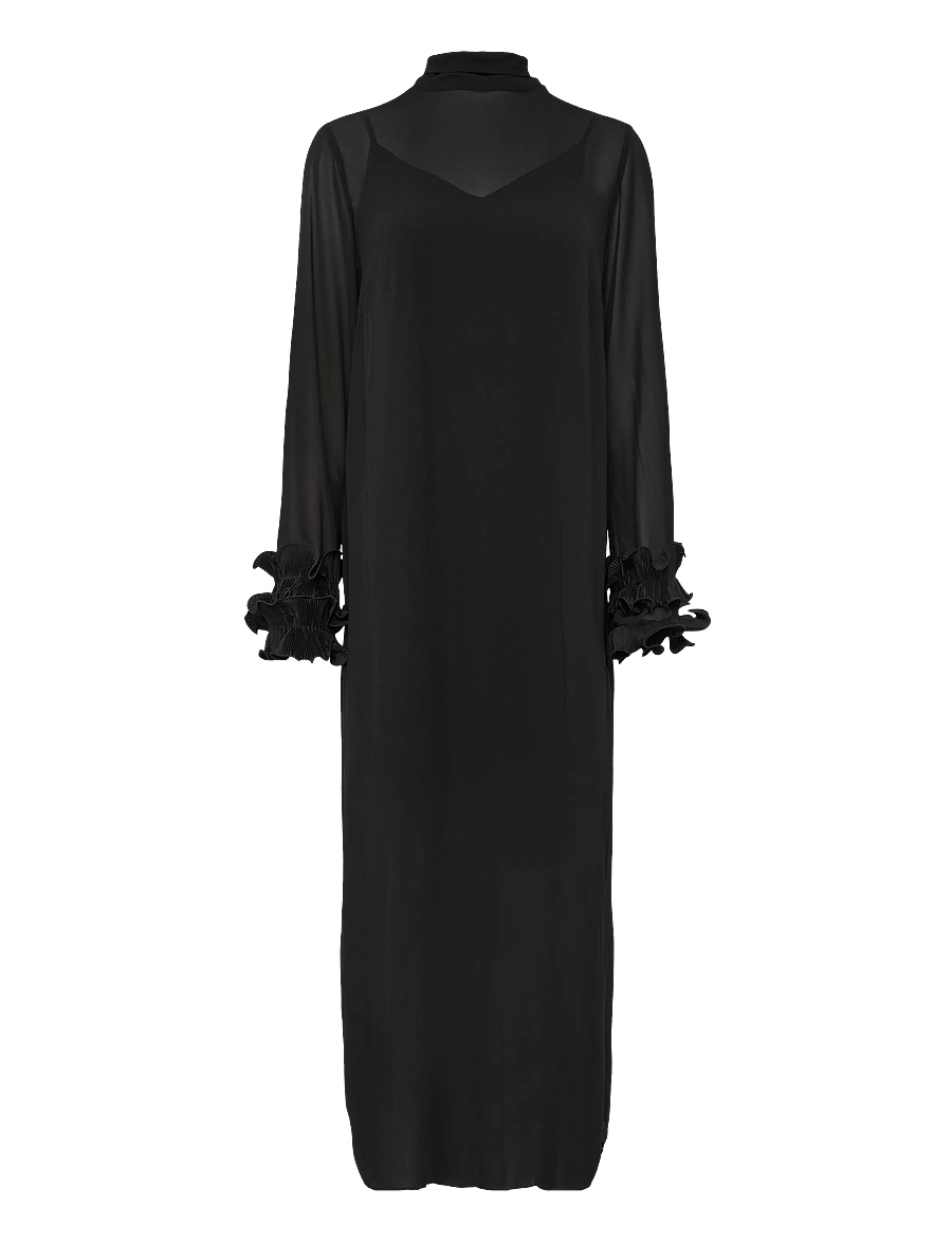 Noella - N-Latania Long Dress - abendkleider - black - 1