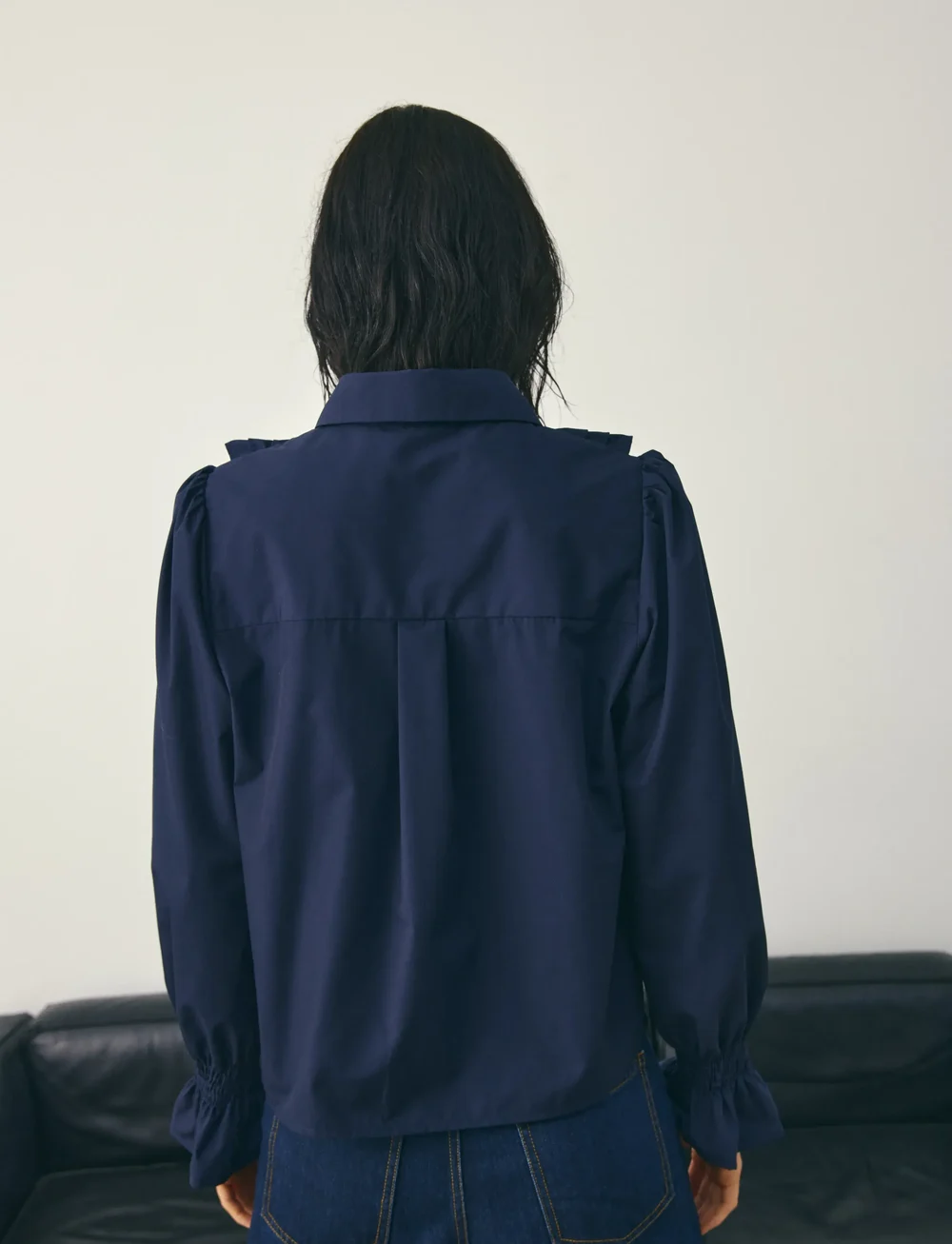 Noella - Lucina Blouse - långärmade skjortor - navy blue - 5