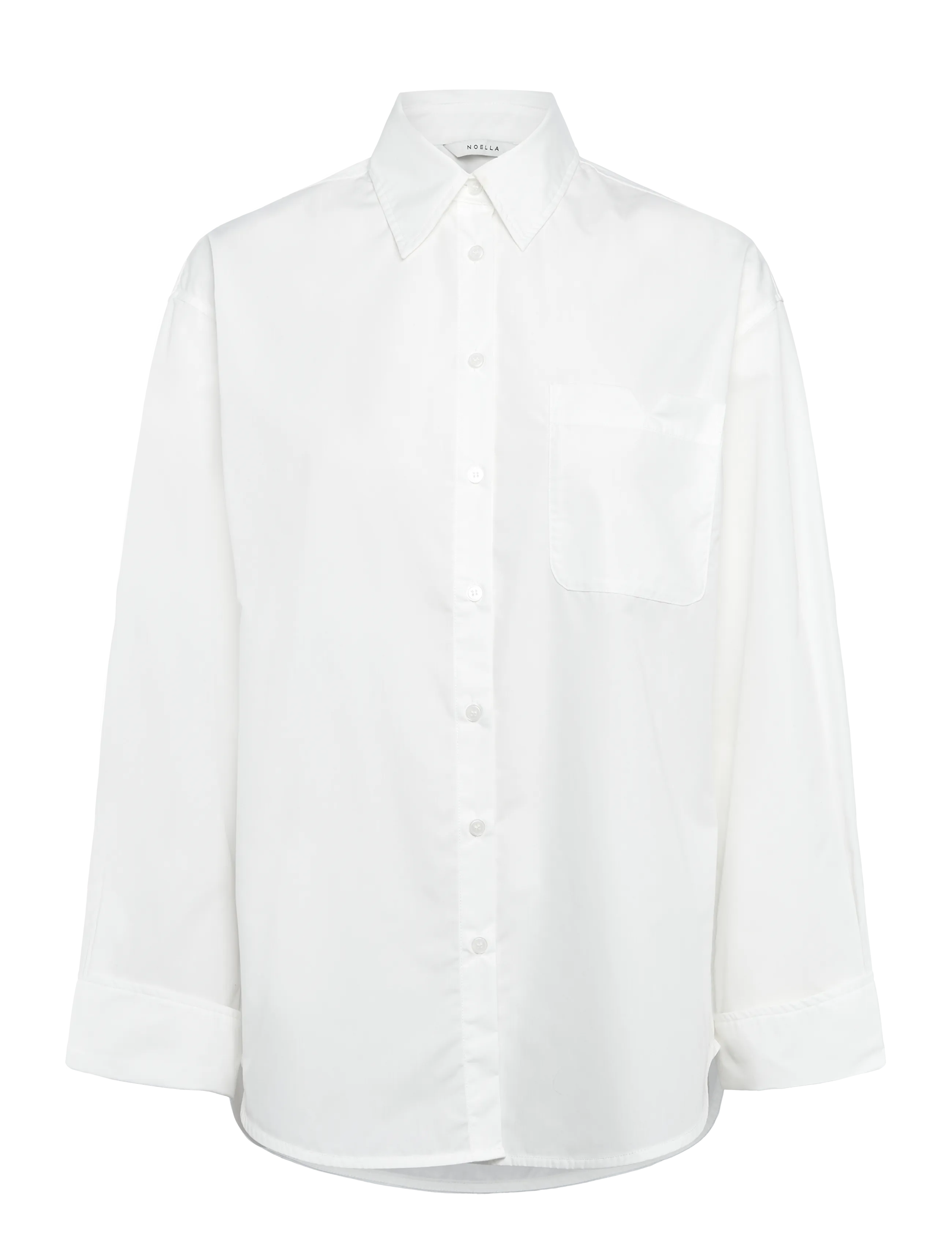 Noella N-Marlon Shirt - Back to basics - WHITE / white
