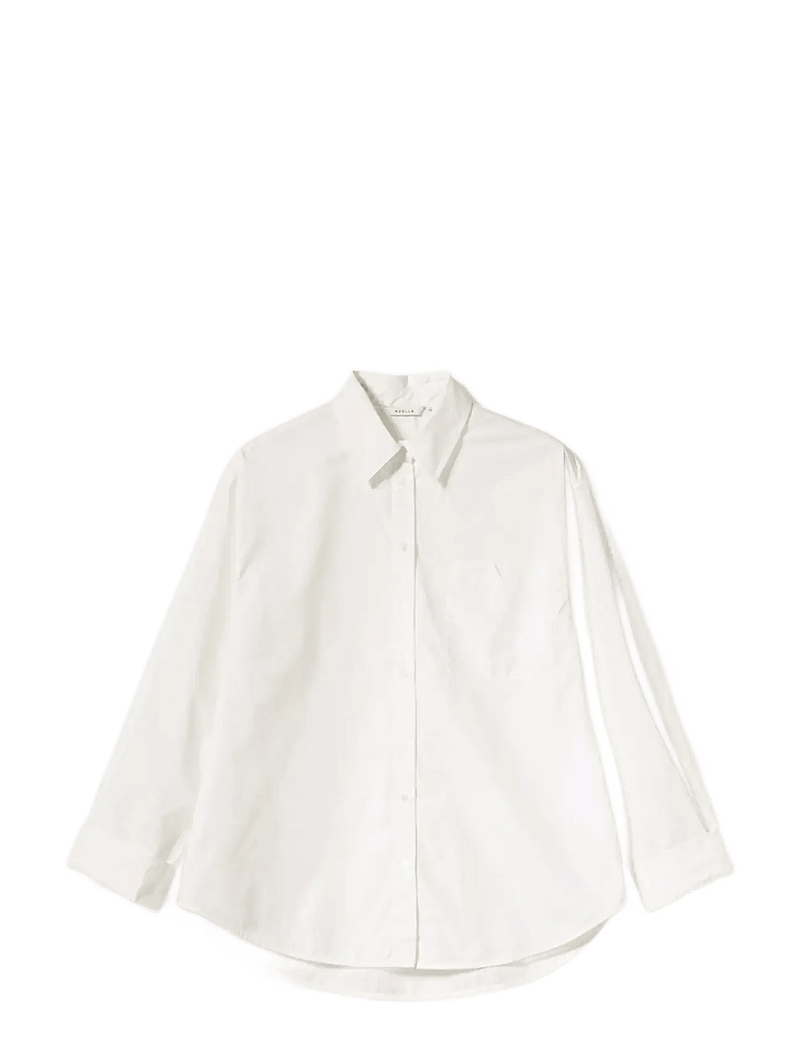 Noella - N-Marlon Shirt - långärmade skjortor - white - 1