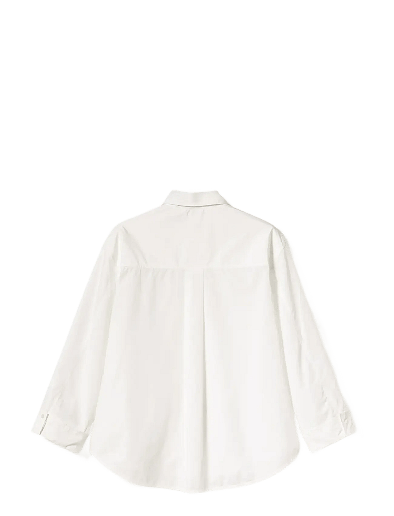 Noella - N-Marlon Shirt - long-sleeved shirts - white - 2