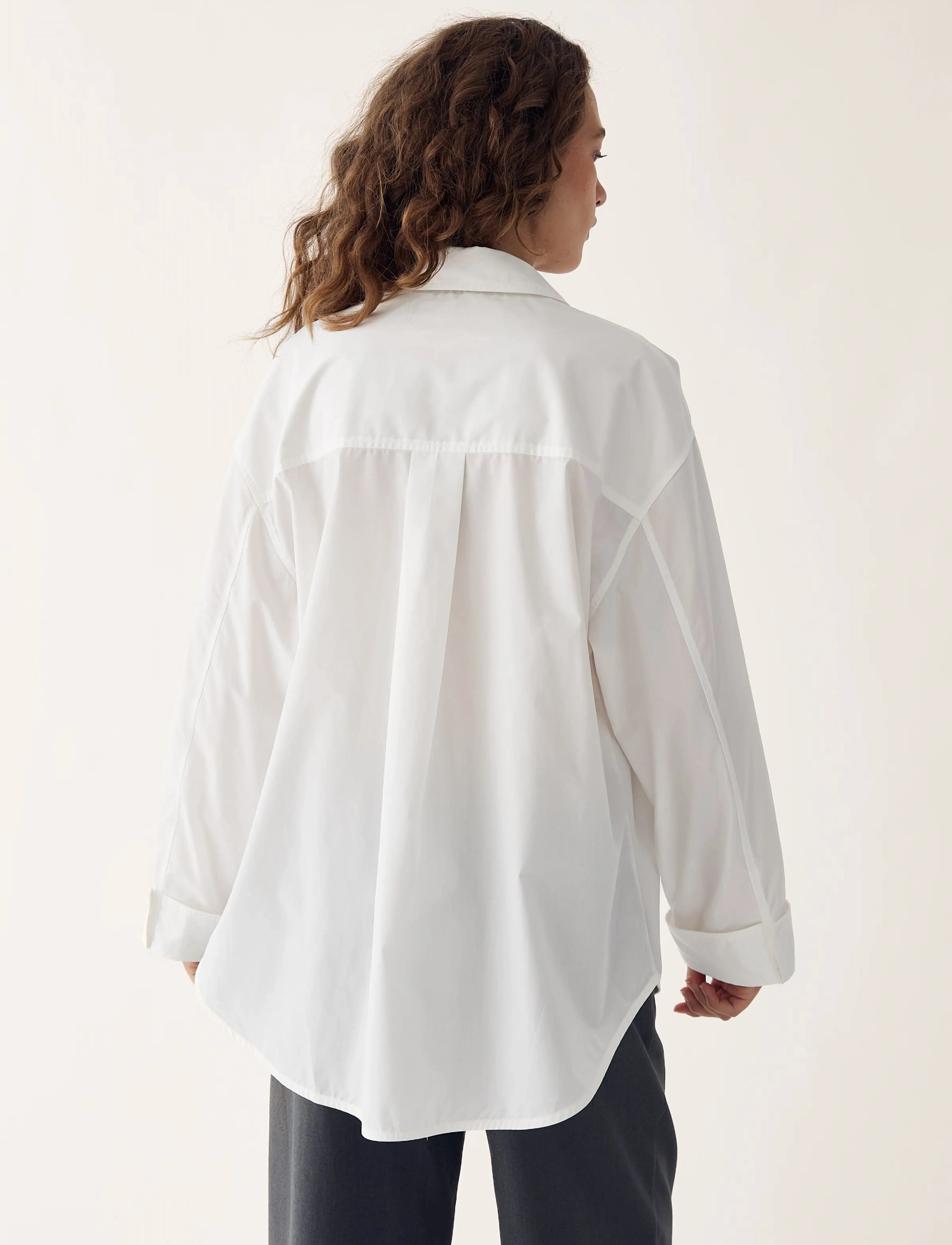 Noella - N-Marlon Shirt - langærmede skjorter - white - 3