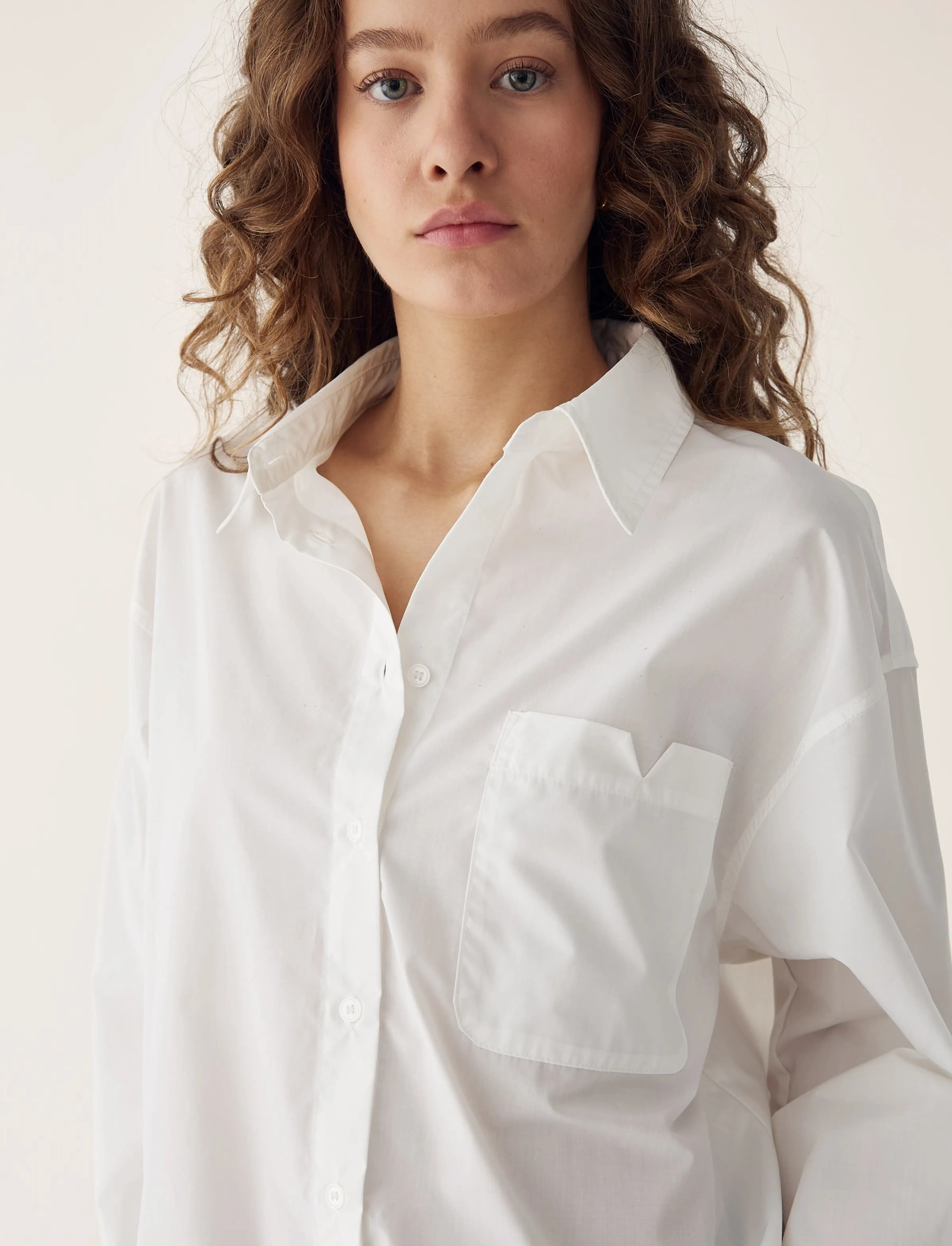 Noella - N-Marlon Shirt - langærmede skjorter - white - 4