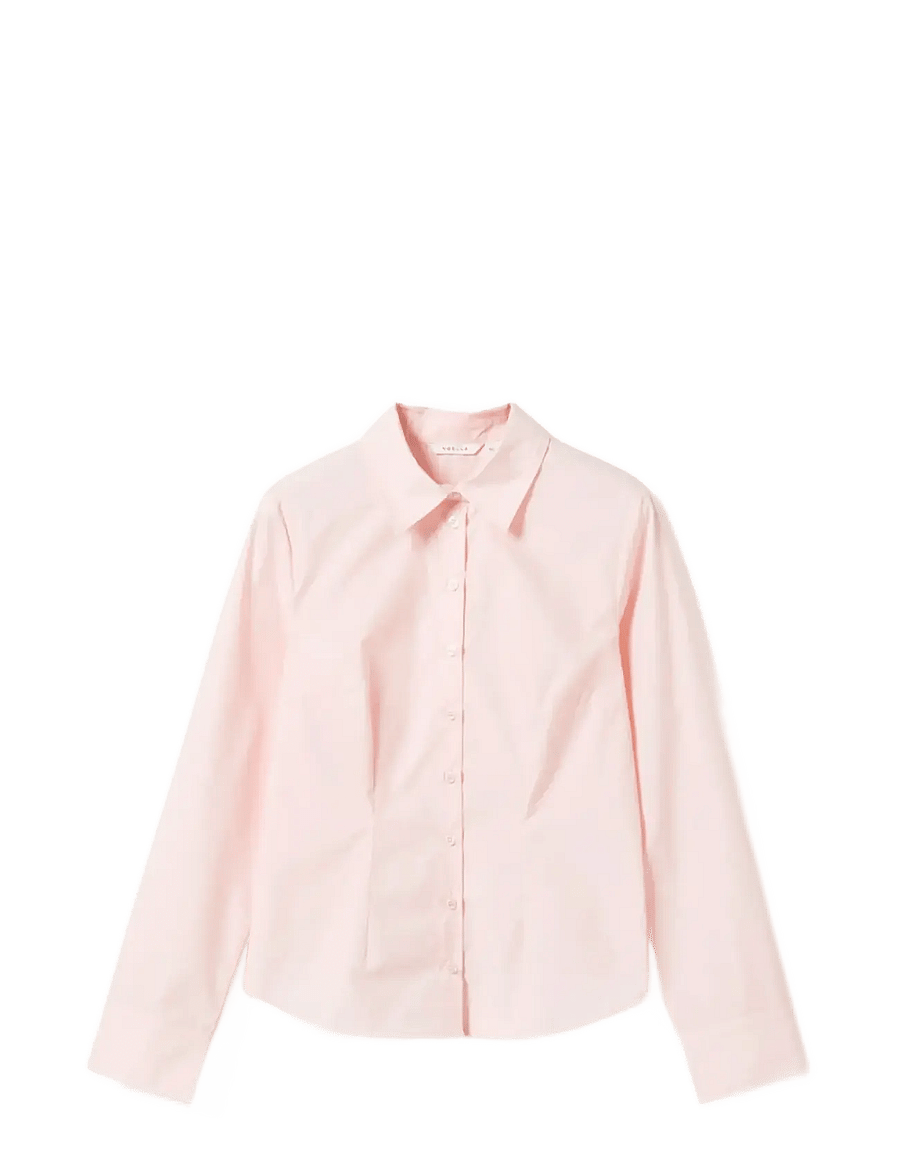 Noella - N-Loyce Shirt - long-sleeved shirts - blush pink - 1