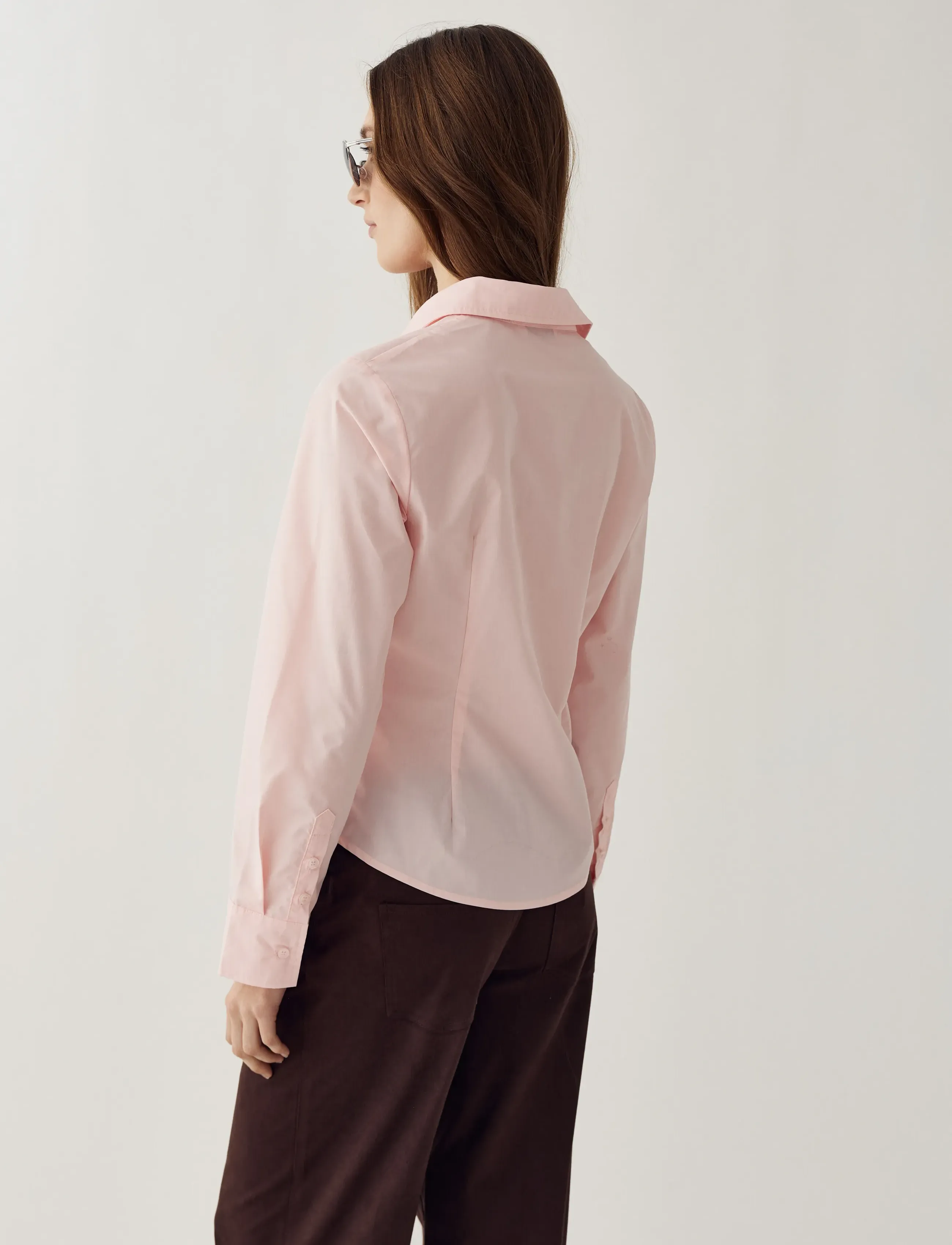 Noella - N-Loyce Shirt - pitkähihaiset kauluspaidat - blush pink - 3