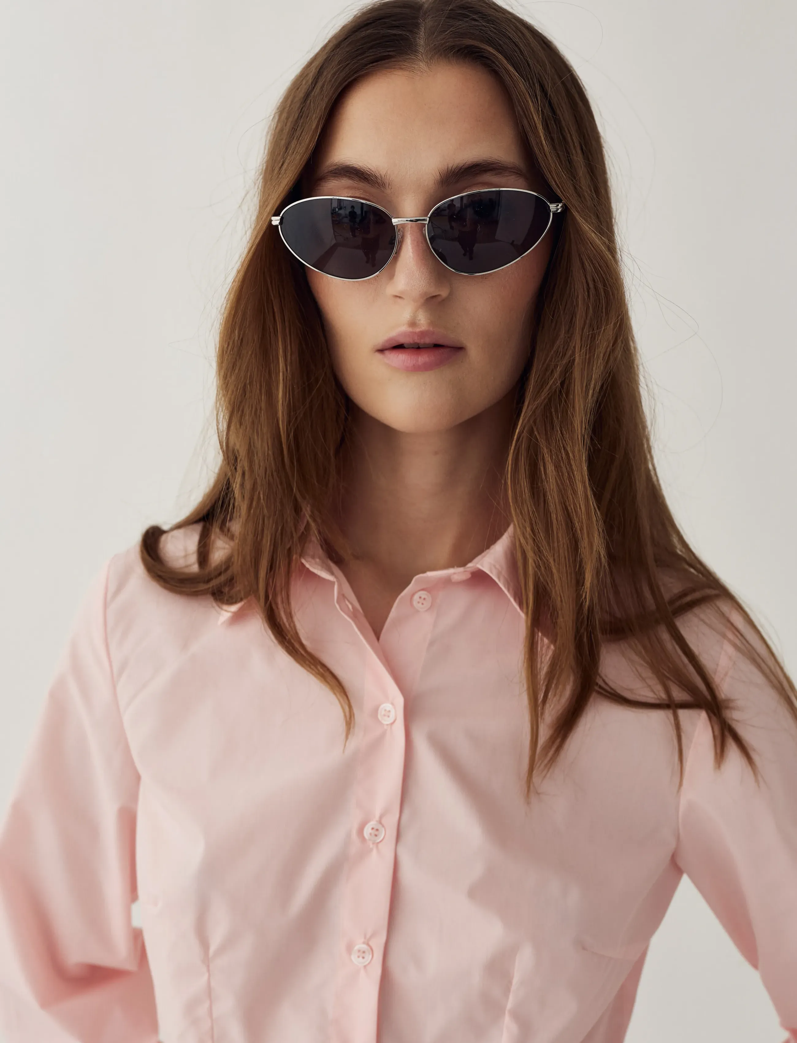 Noella - N-Loyce Shirt - pitkähihaiset kauluspaidat - blush pink - 5