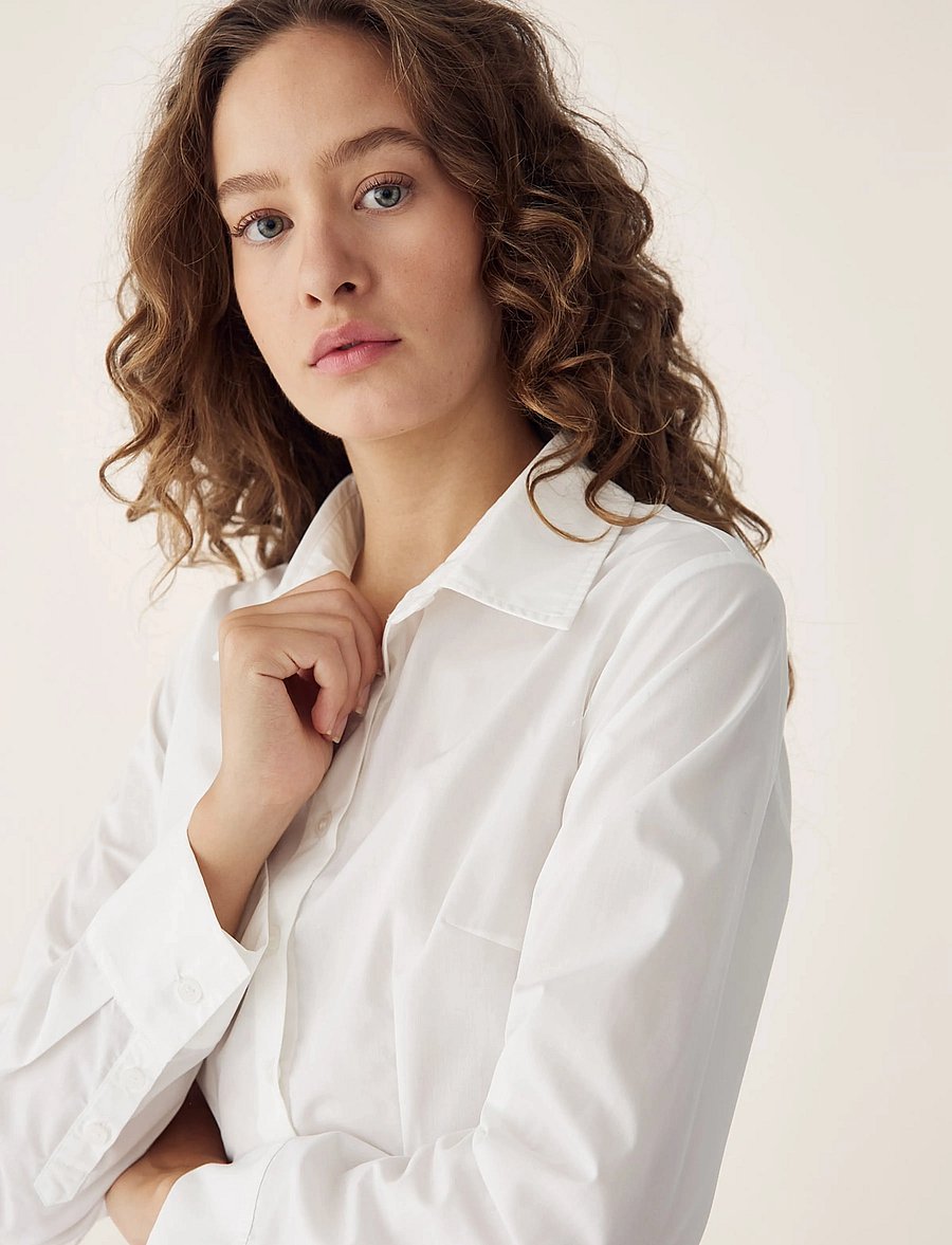 Noella - N-Loyce Shirt - langärmlige hemden - white - 5