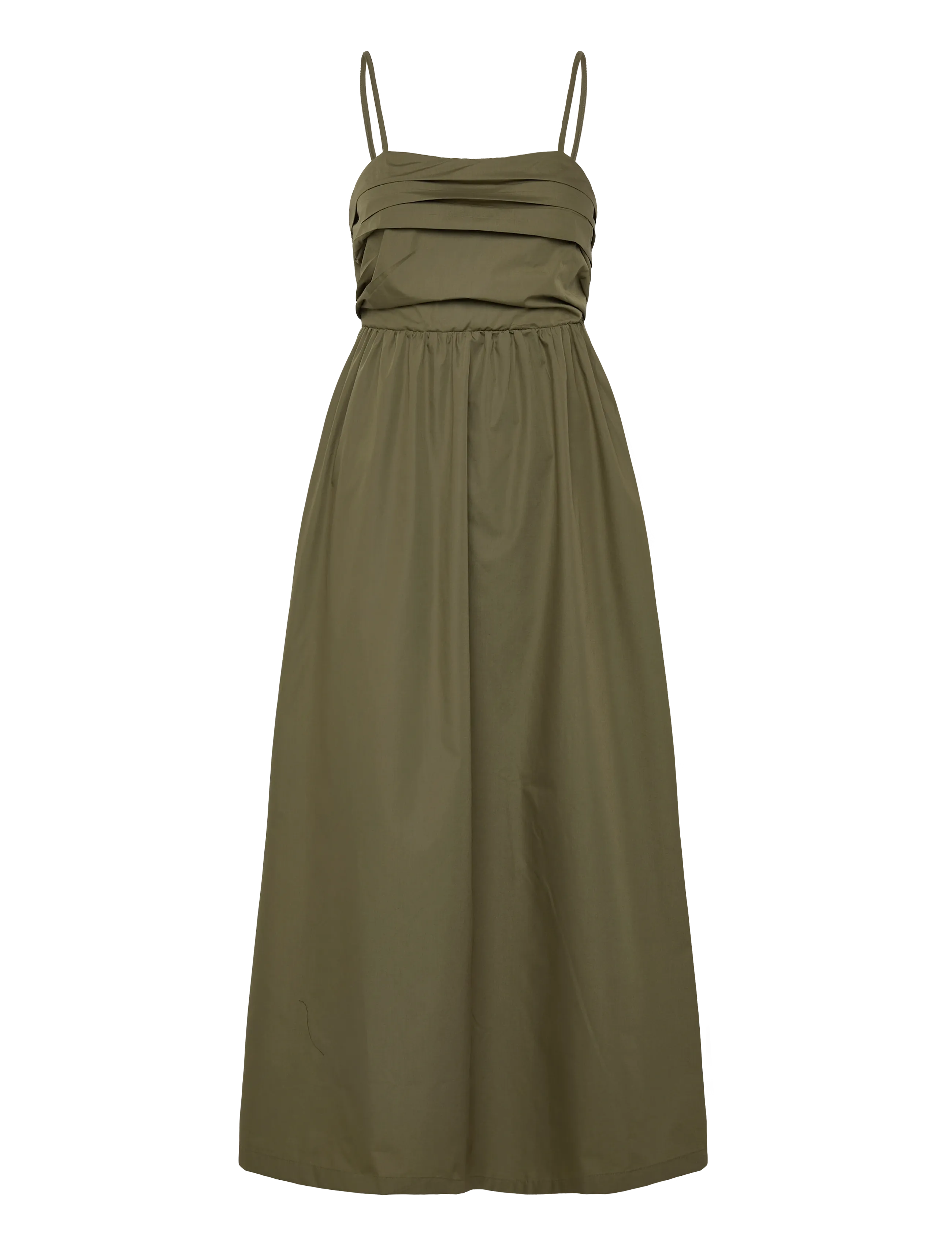 Noella N-Malika Dress - Suvekleidid - LAUREL OAK / khaki/green